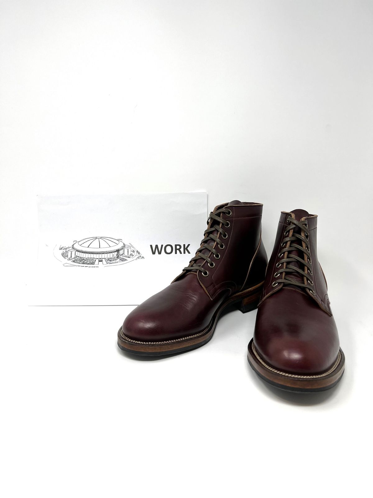 Photo by central209 on October 3, 2022 of the Viberg Service Boot in Horween Color 8 Chromexcel.