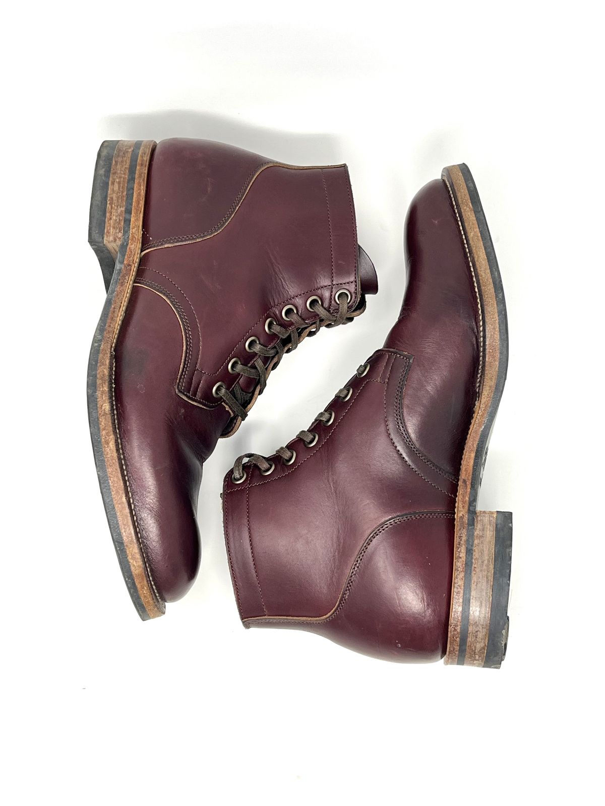 Photo by central209 on November 5, 2022 of the Viberg Service Boot in Horween Color 8 Chromexcel.