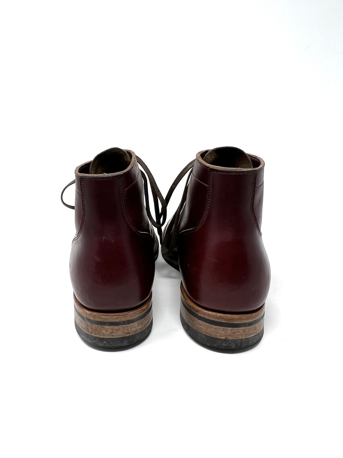 Photo by central209 on December 6, 2022 of the Viberg Service Boot in Horween Color 8 Chromexcel.