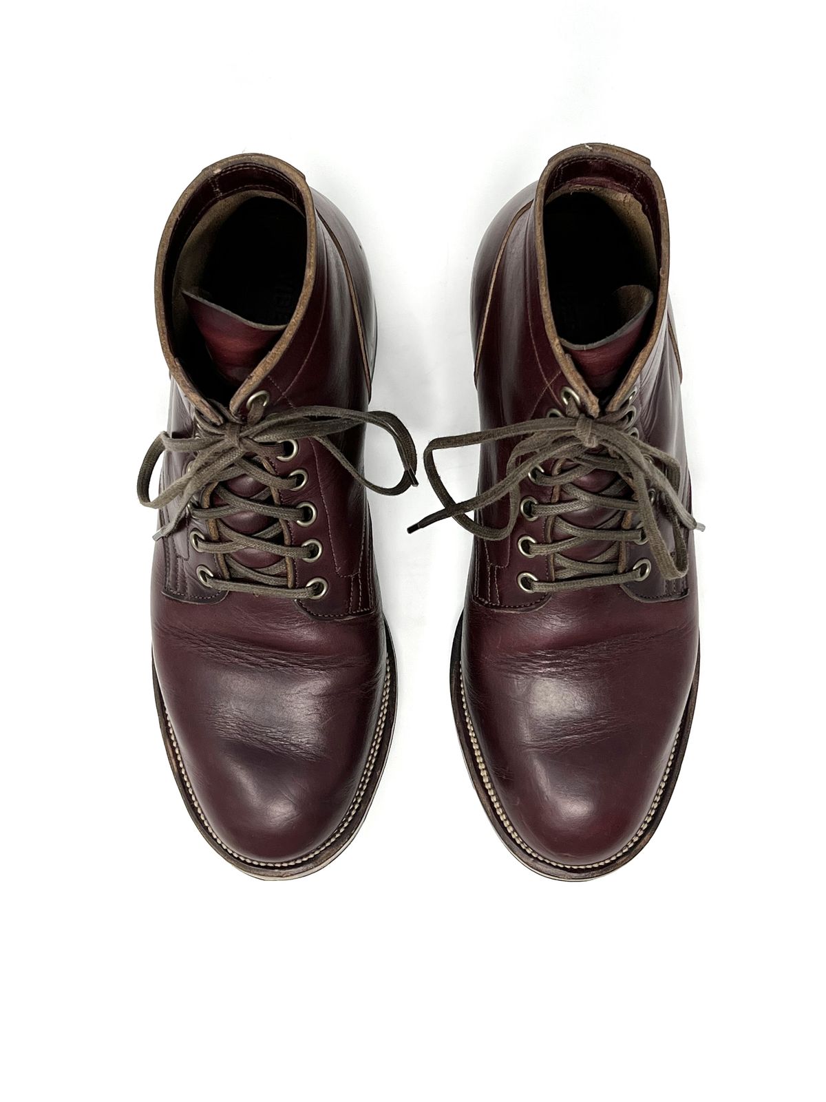 Photo by central209 on December 6, 2022 of the Viberg Service Boot in Horween Color 8 Chromexcel.