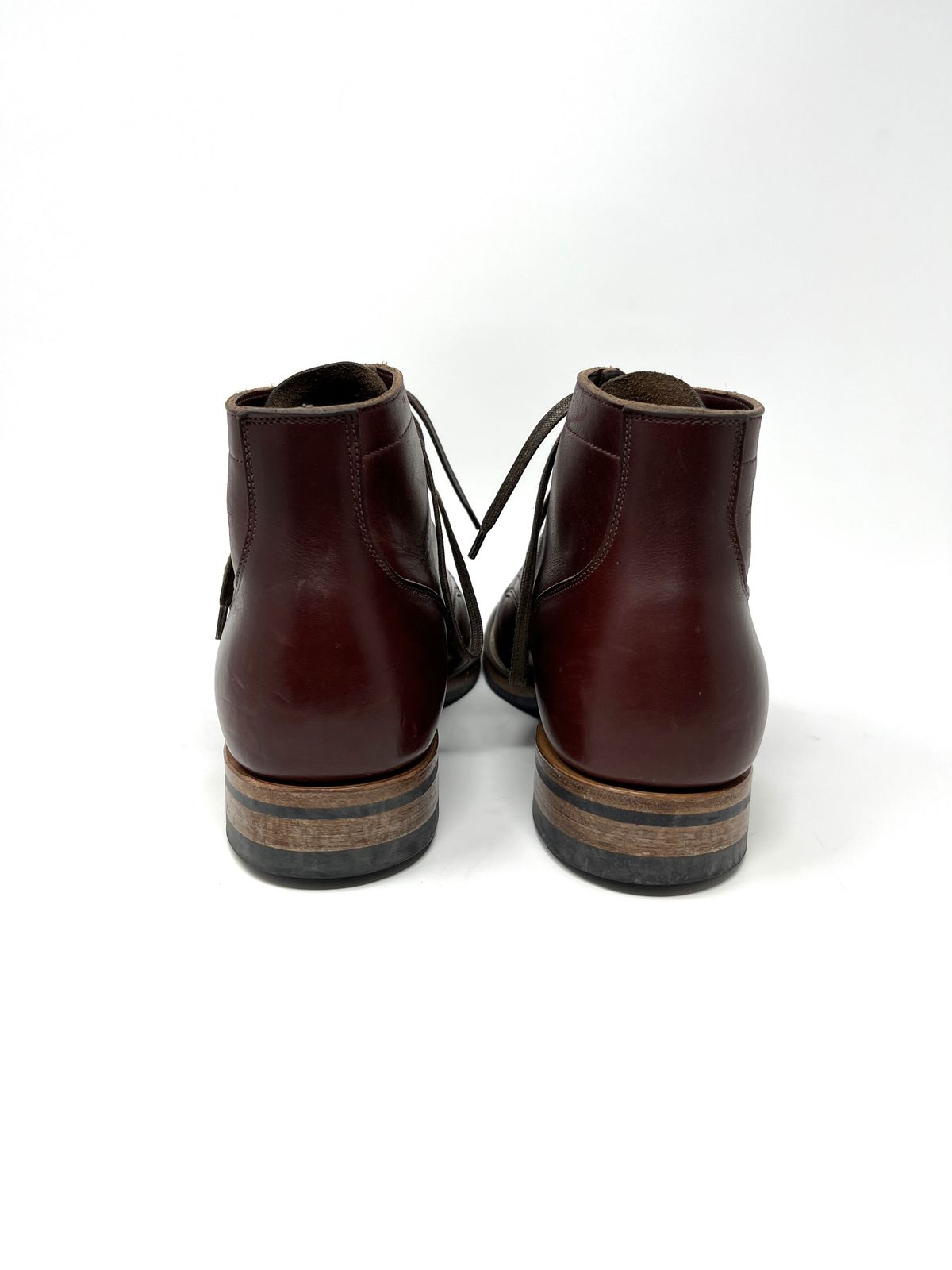 Photo by central209 on January 6, 2023 of the Viberg Service Boot in Horween Color 8 Chromexcel.