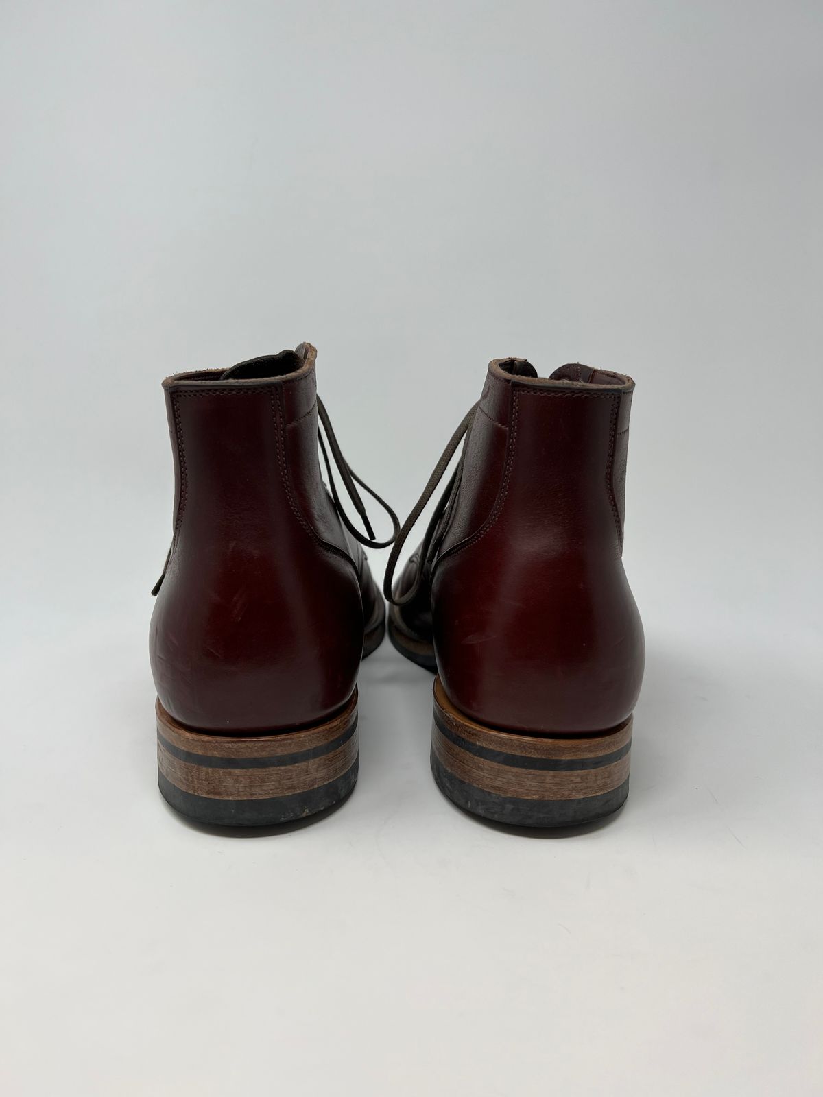Photo by central209 on February 6, 2023 of the Viberg Service Boot in Horween Color 8 Chromexcel.