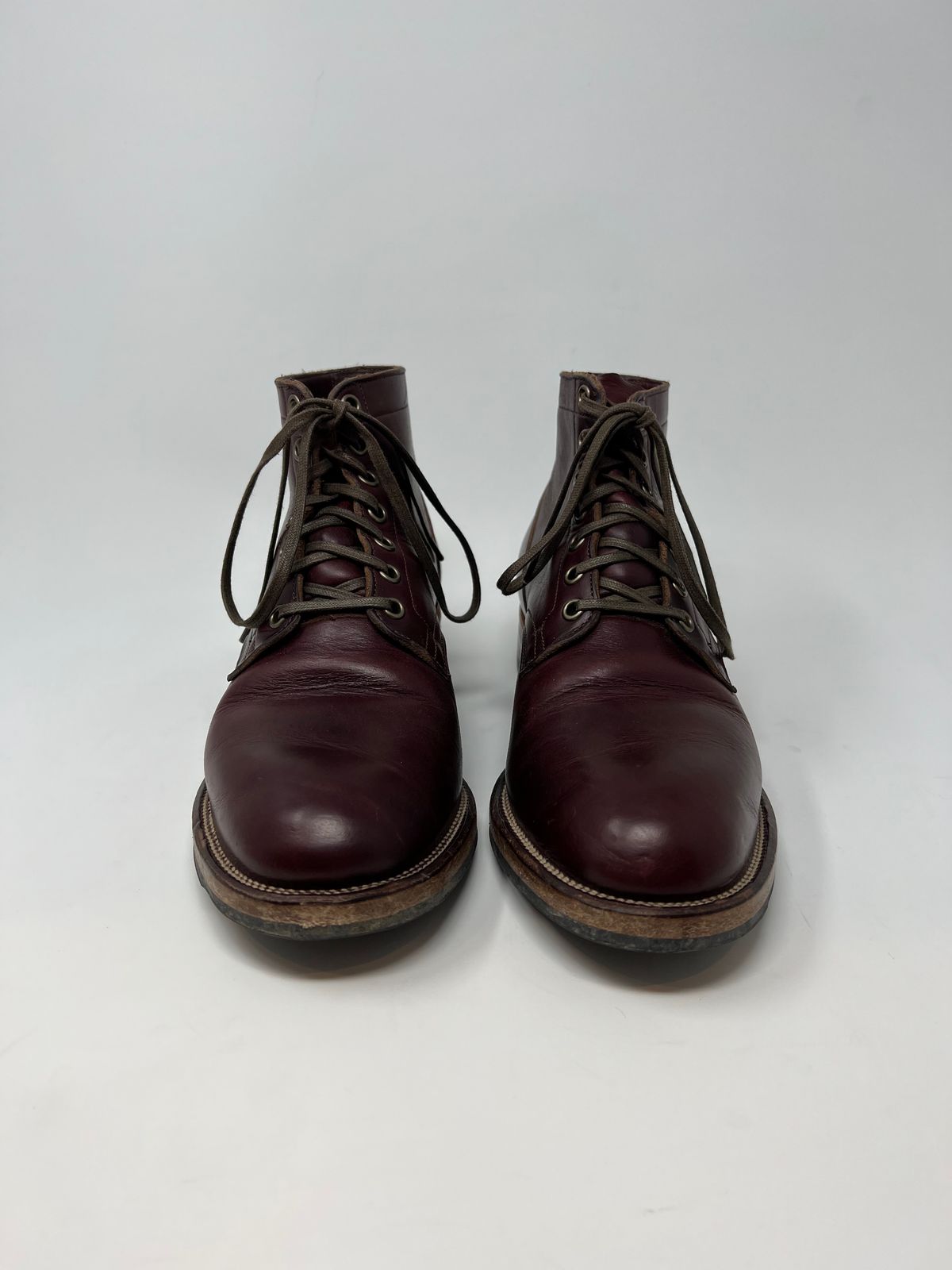 Photo by central209 on February 6, 2023 of the Viberg Service Boot in Horween Color 8 Chromexcel.