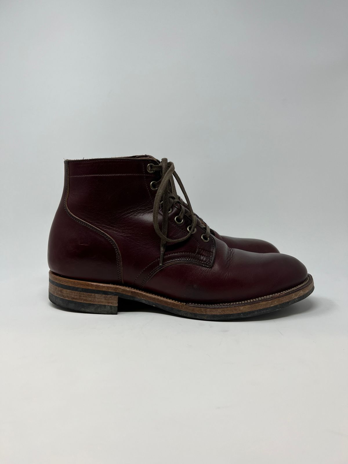 Photo by central209 on February 6, 2023 of the Viberg Service Boot in Horween Color 8 Chromexcel.
