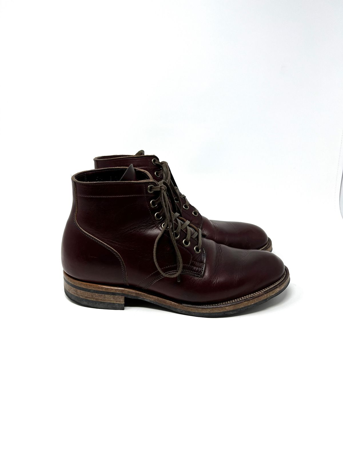 Photo by central209 on March 6, 2023 of the Viberg Service Boot in Horween Color 8 Chromexcel.