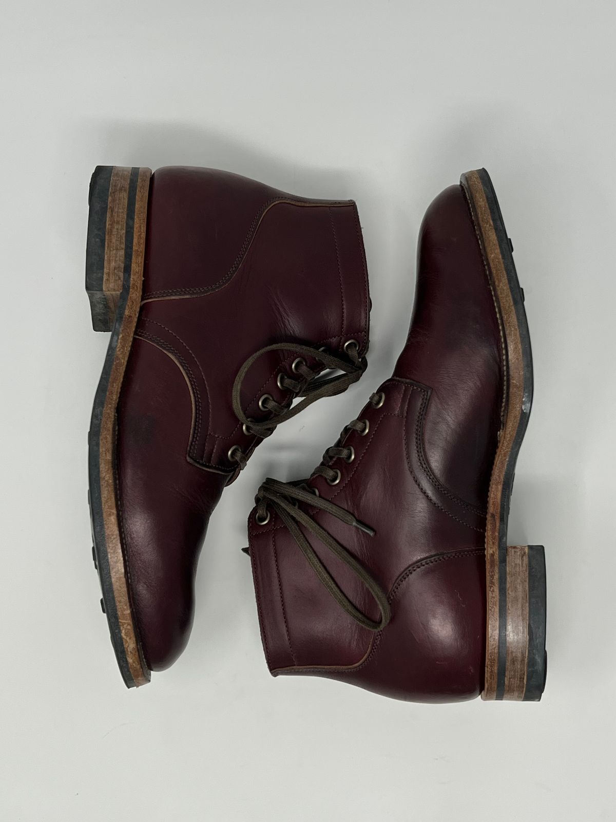 Photo by central209 on April 6, 2023 of the Viberg Service Boot in Horween Color 8 Chromexcel.