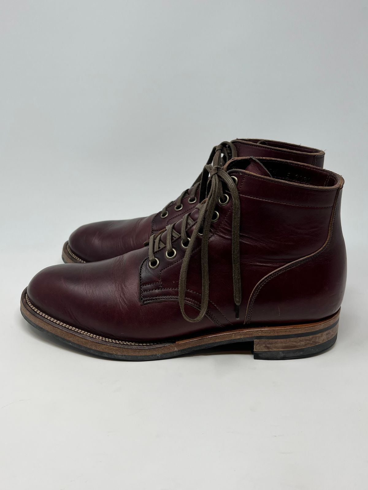 Photo by central209 on April 6, 2023 of the Viberg Service Boot in Horween Color 8 Chromexcel.