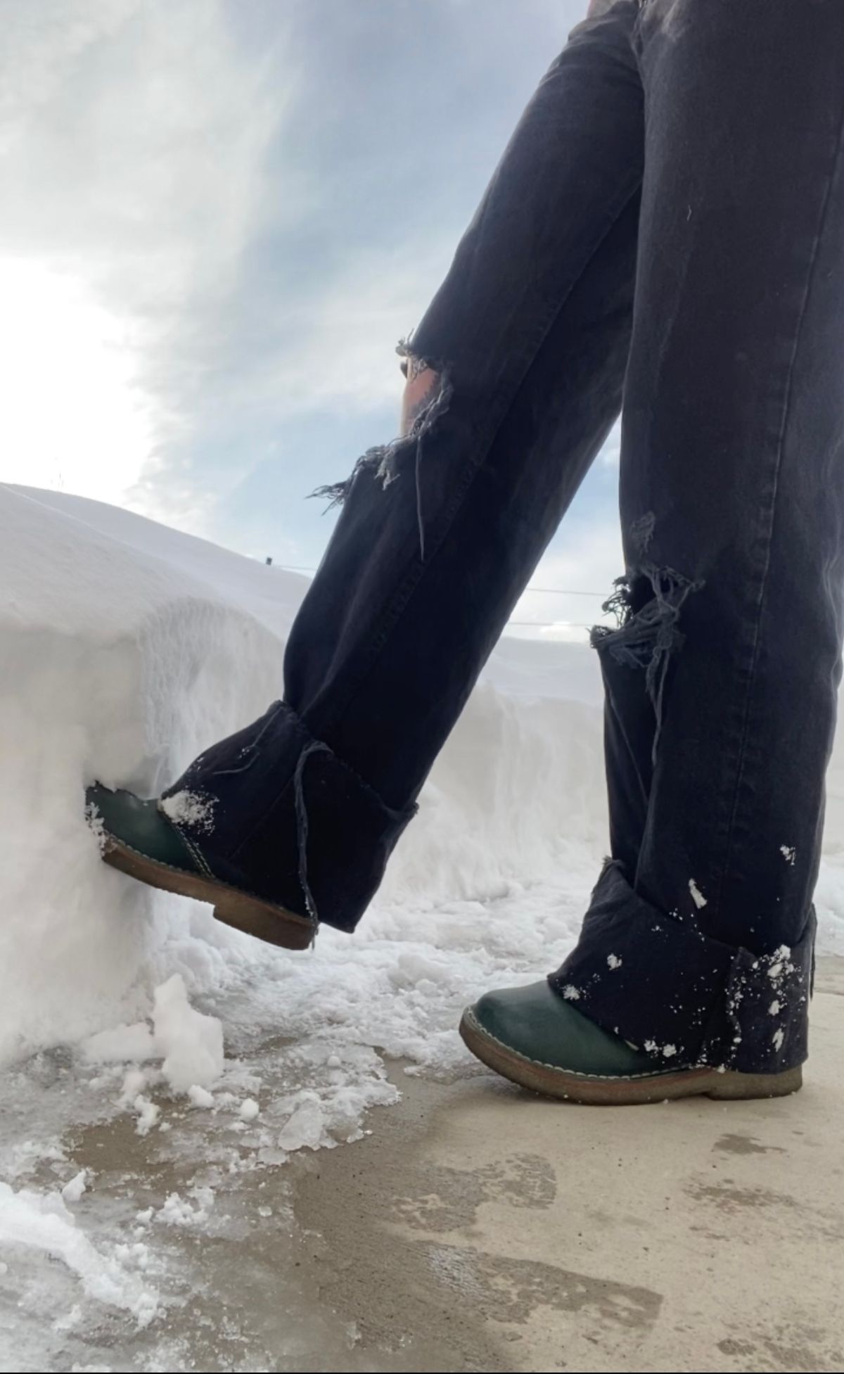 Photo by RoseAnvil_Chelsea on March 6, 2023 of the Duckfeet Faborg in Terracare Green.