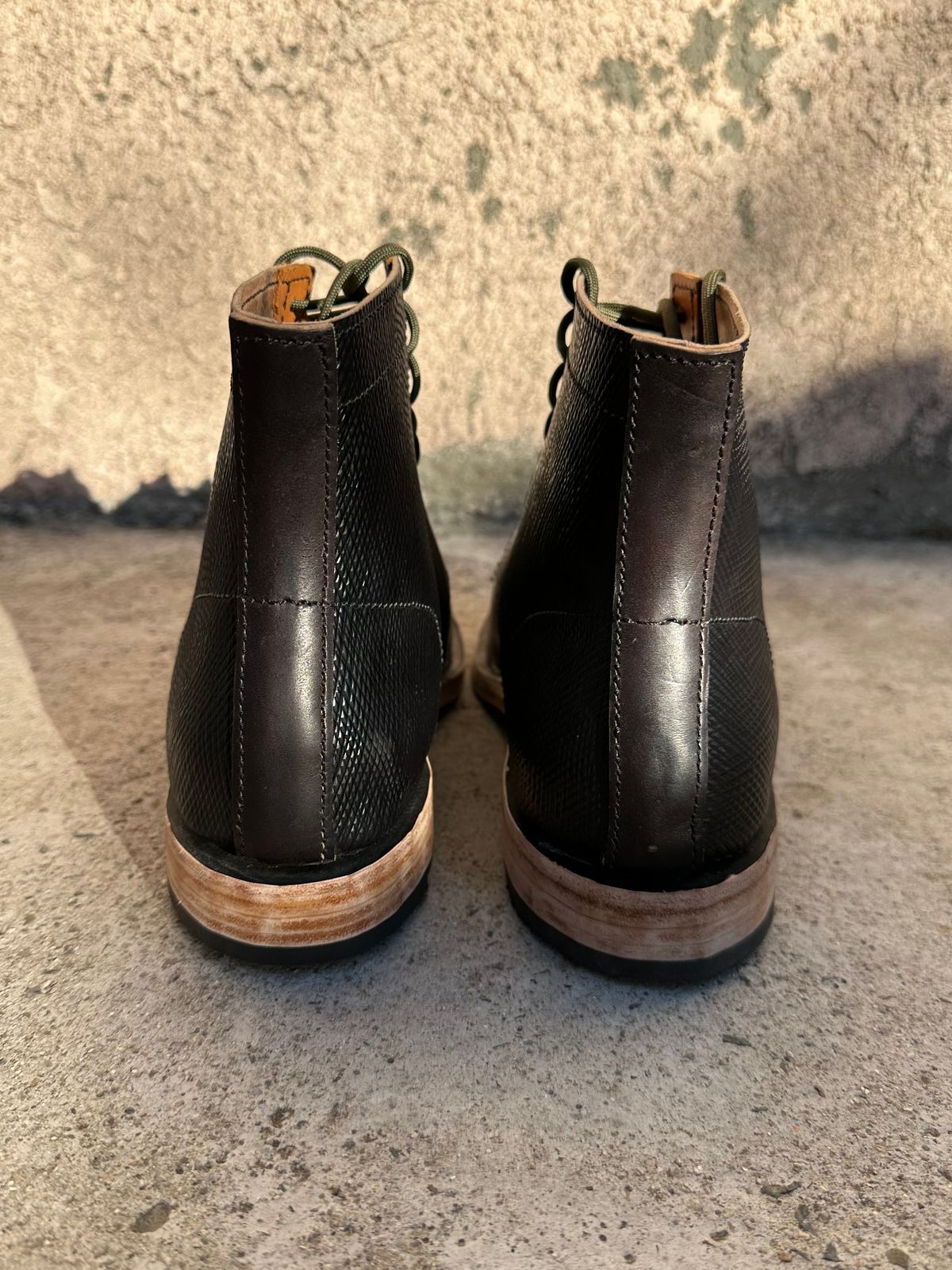 Photo by Da_Desired on November 1, 2024 of the Self-Made Service Boot in Metta Catharina Shell Cordovan.