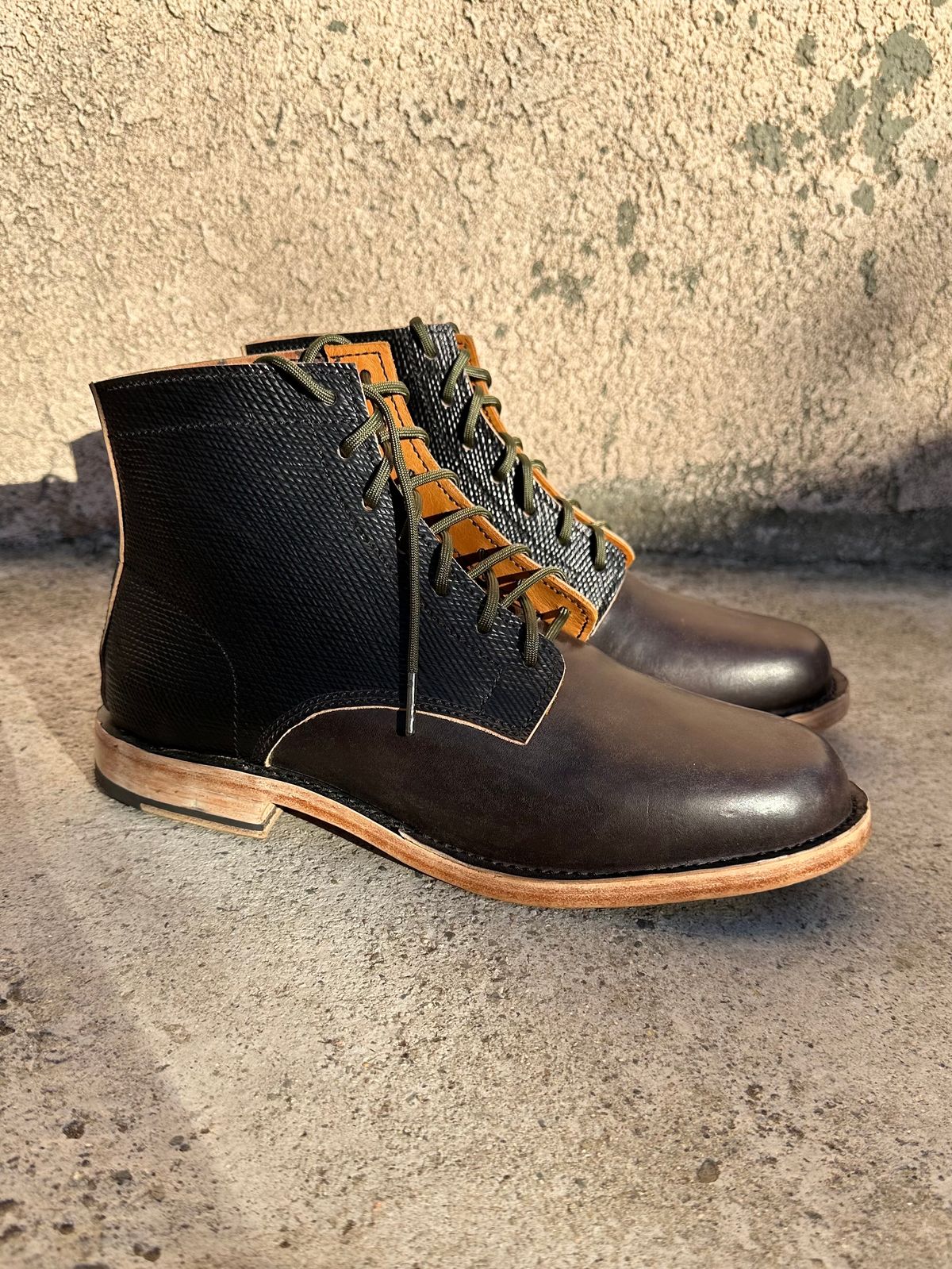 Photo by Da_Desired on November 1, 2024 of the Self-Made Service Boot in Metta Catharina Shell Cordovan.