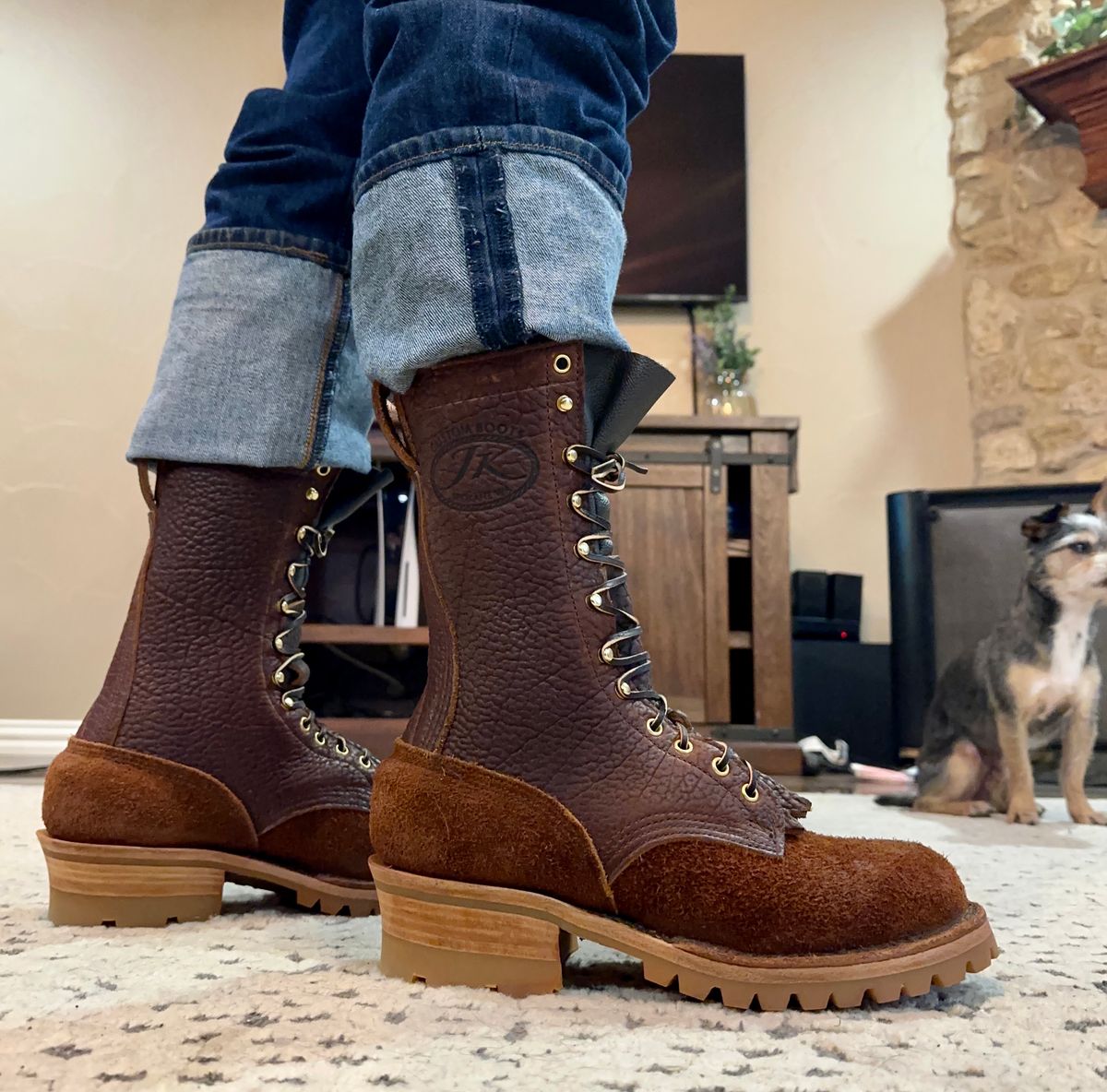 Photo by NuckTX on March 14, 2023 of the JK Boots Superduty in Unknown Material.