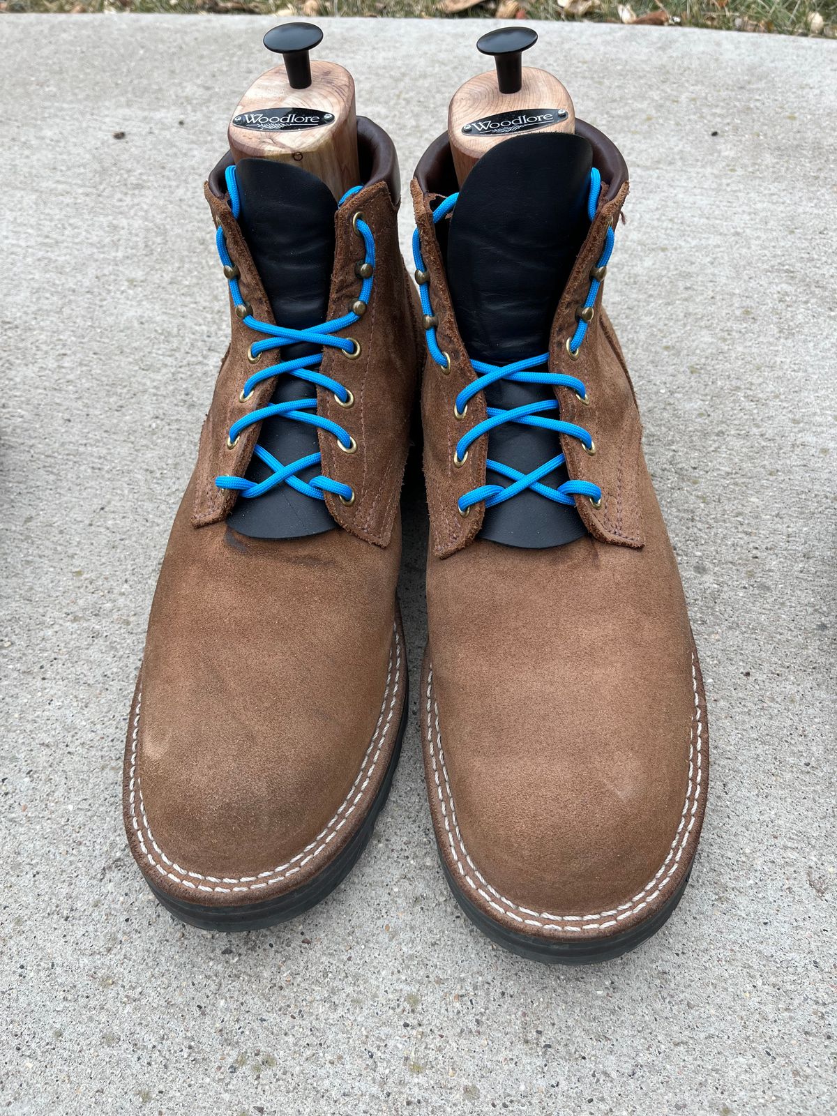 Photo by Gmetal64 on March 21, 2026 of the Nicks Ridgeline Hiking Boot in Seidel 1964 Brown Roughout.