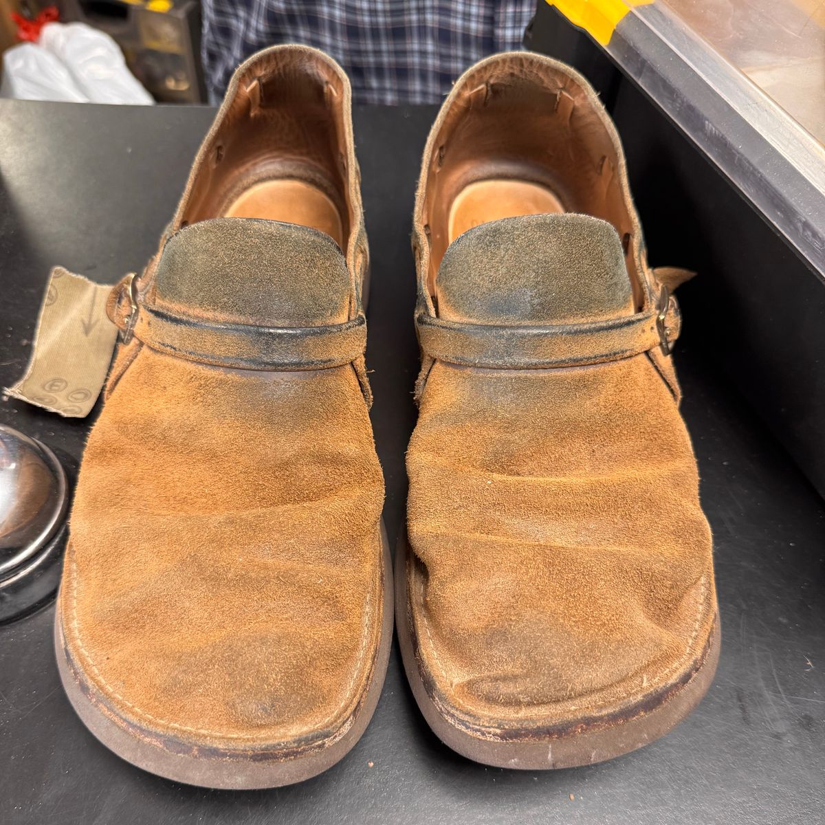 Photo by missouridenimdad on July 31, 2025 of the Oak Street Bootmakers Country Loafer in Horween Natural Chromexcel Roughout.