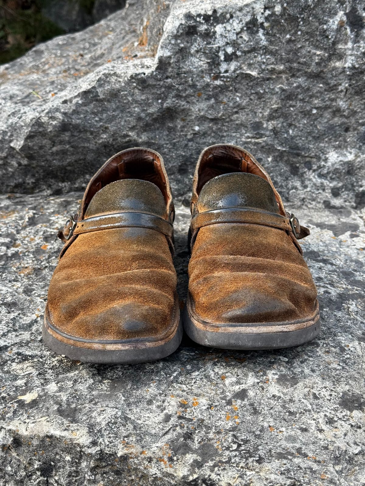 Photo by missouridenimdad on February 26, 2026 of the Oak Street Bootmakers Country Loafer in Horween Natural Chromexcel Roughout.