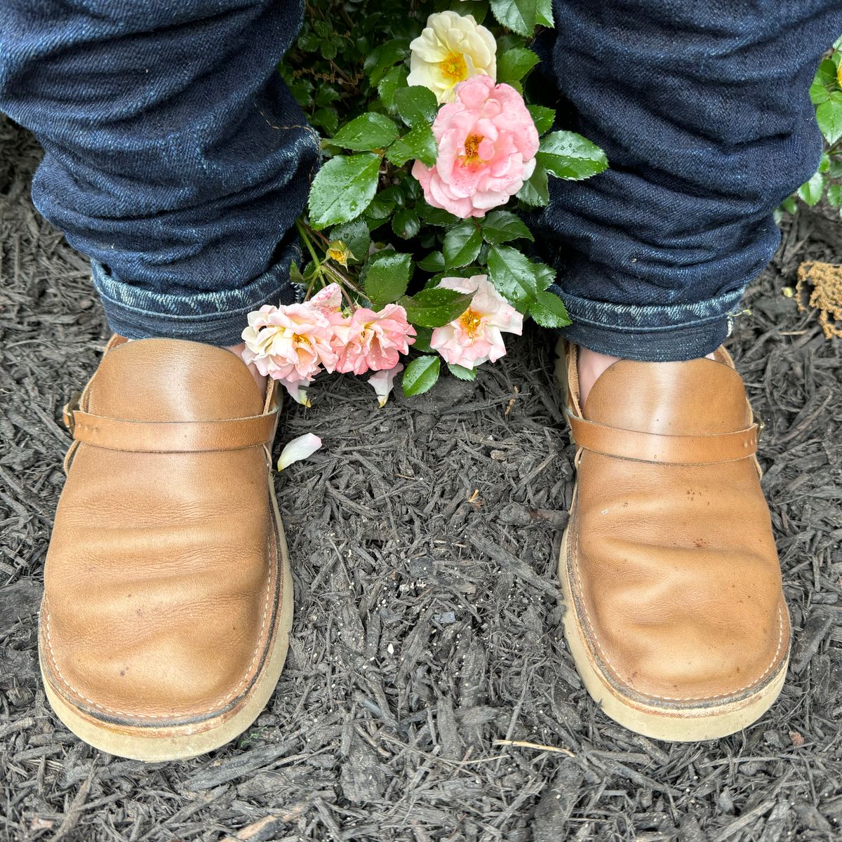 Photo by missouridenimdad on May 2, 2024 of the Oak Street Bootmakers Country Loafer in Horween Natural Chromexcel.