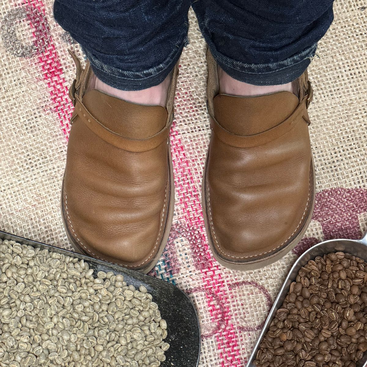 Photo by missouridenimdad on May 8, 2024 of the Oak Street Bootmakers Country Loafer in Horween Natural Chromexcel.