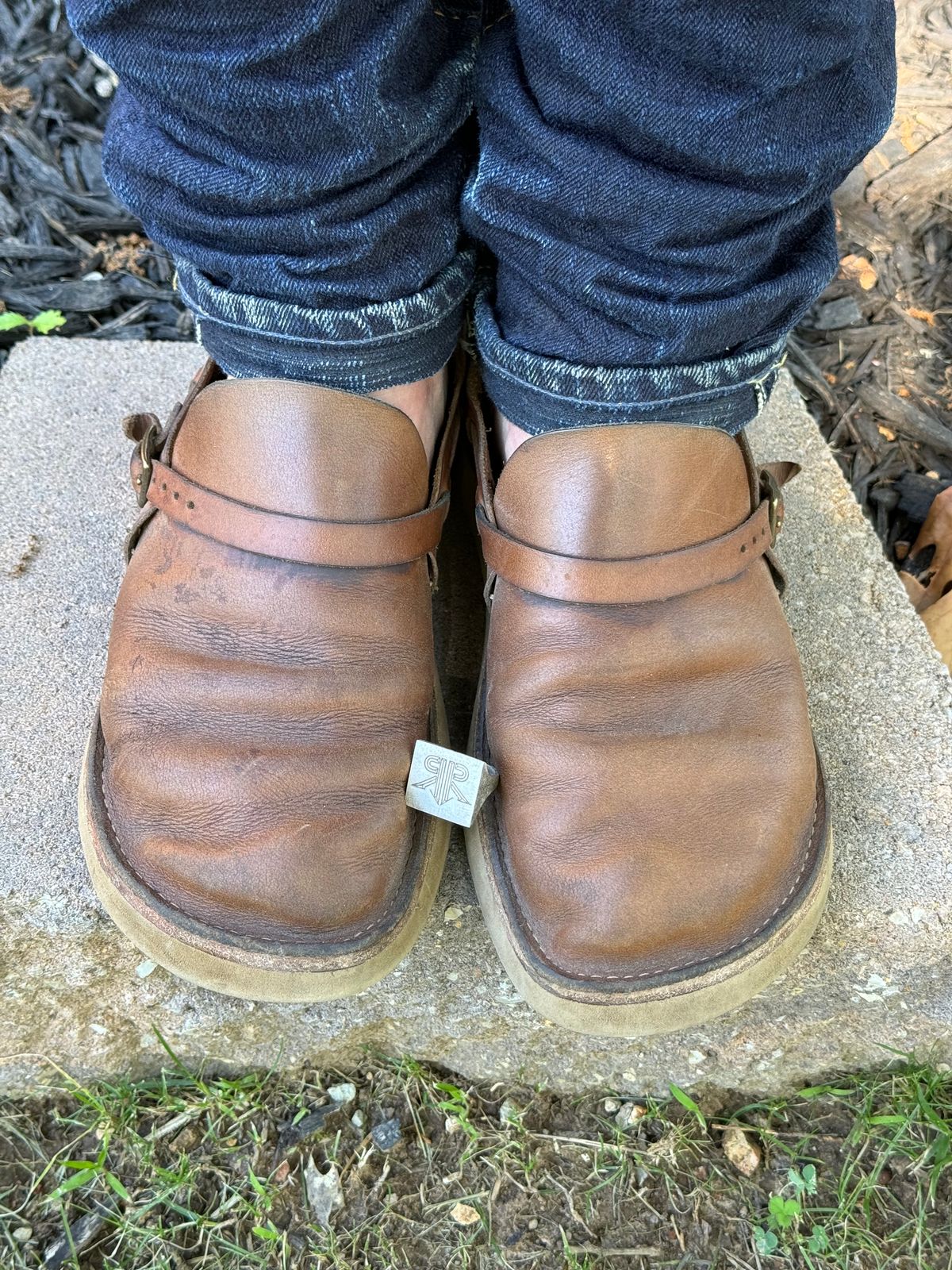 Photo by missouridenimdad on June 11, 2024 of the Oak Street Bootmakers Country Loafer in Horween Natural Chromexcel.