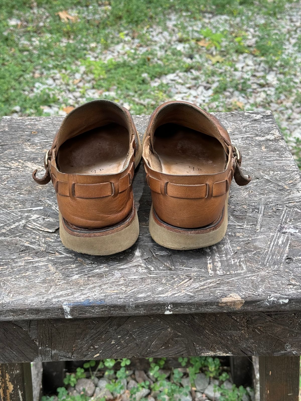 Photo by missouridenimdad on June 19, 2024 of the Oak Street Bootmakers Country Loafer in Horween Natural Chromexcel.