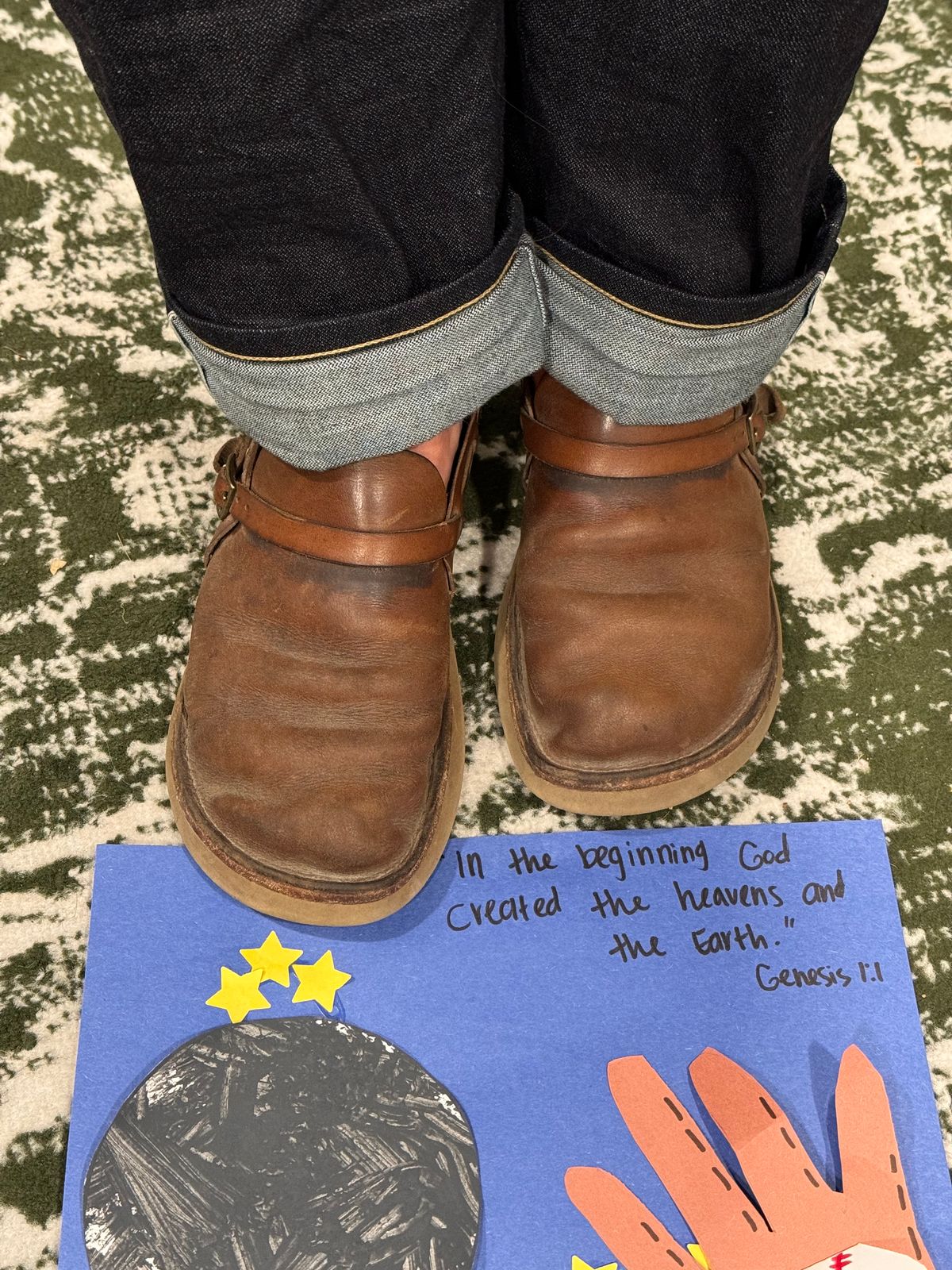 Photo by missouridenimdad on July 20, 2024 of the Oak Street Bootmakers Country Loafer in Horween Natural Chromexcel.