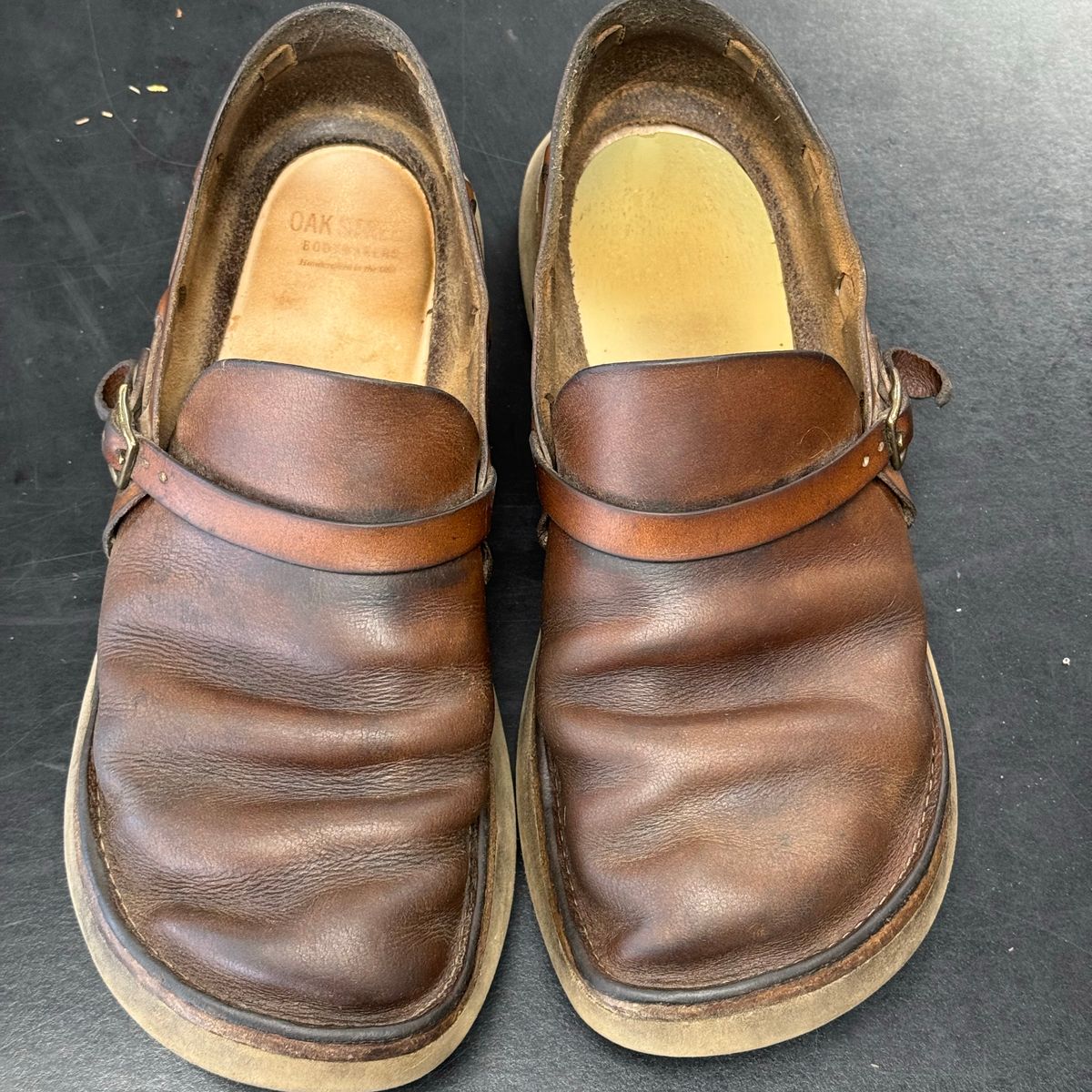 Photo by missouridenimdad on November 18, 2024 of the Oak Street Bootmakers Country Loafer in Horween Natural Chromexcel.