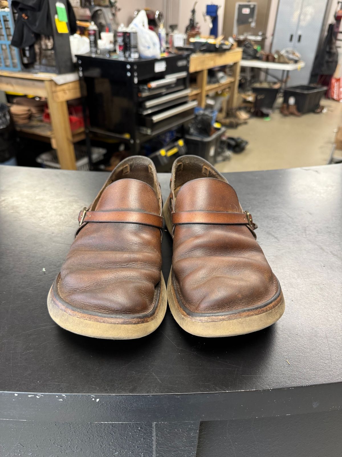 Photo by missouridenimdad on November 18, 2024 of the Oak Street Bootmakers Country Loafer in Horween Natural Chromexcel.