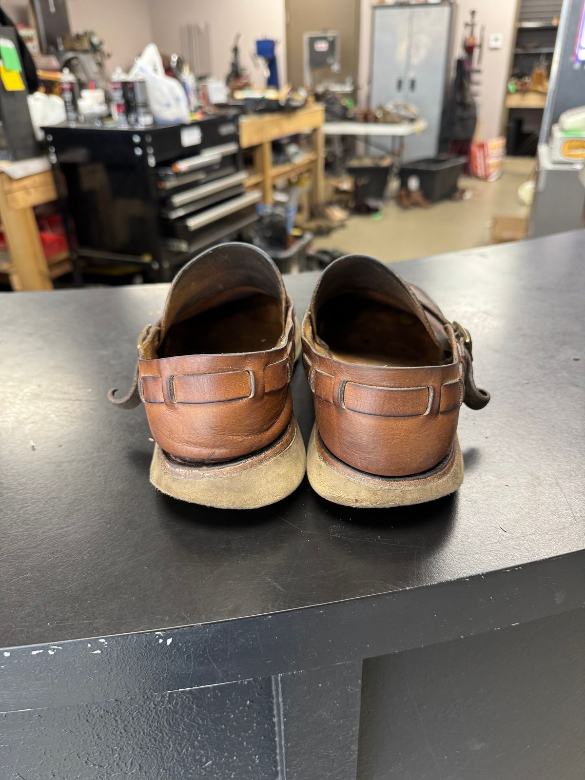 Photo by missouridenimdad on November 18, 2024 of the Oak Street Bootmakers Country Loafer in Horween Natural Chromexcel.