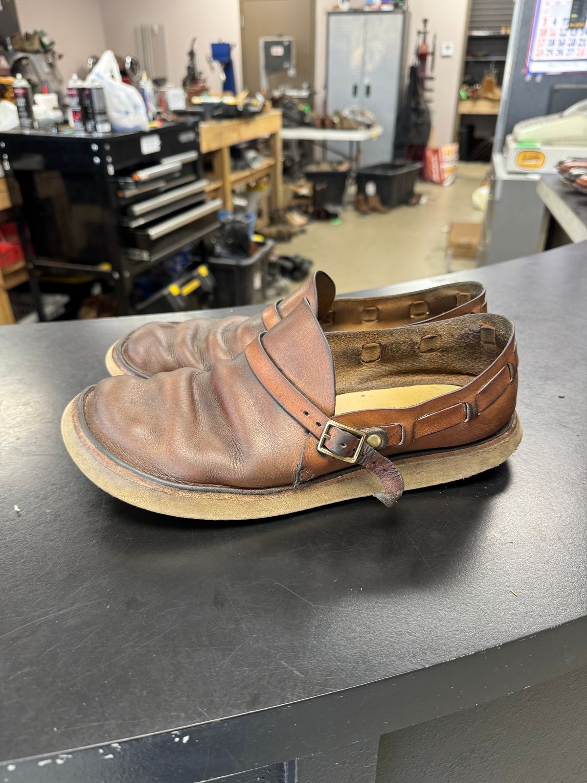 Photo by missouridenimdad on November 18, 2024 of the Oak Street Bootmakers Country Loafer in Horween Natural Chromexcel.