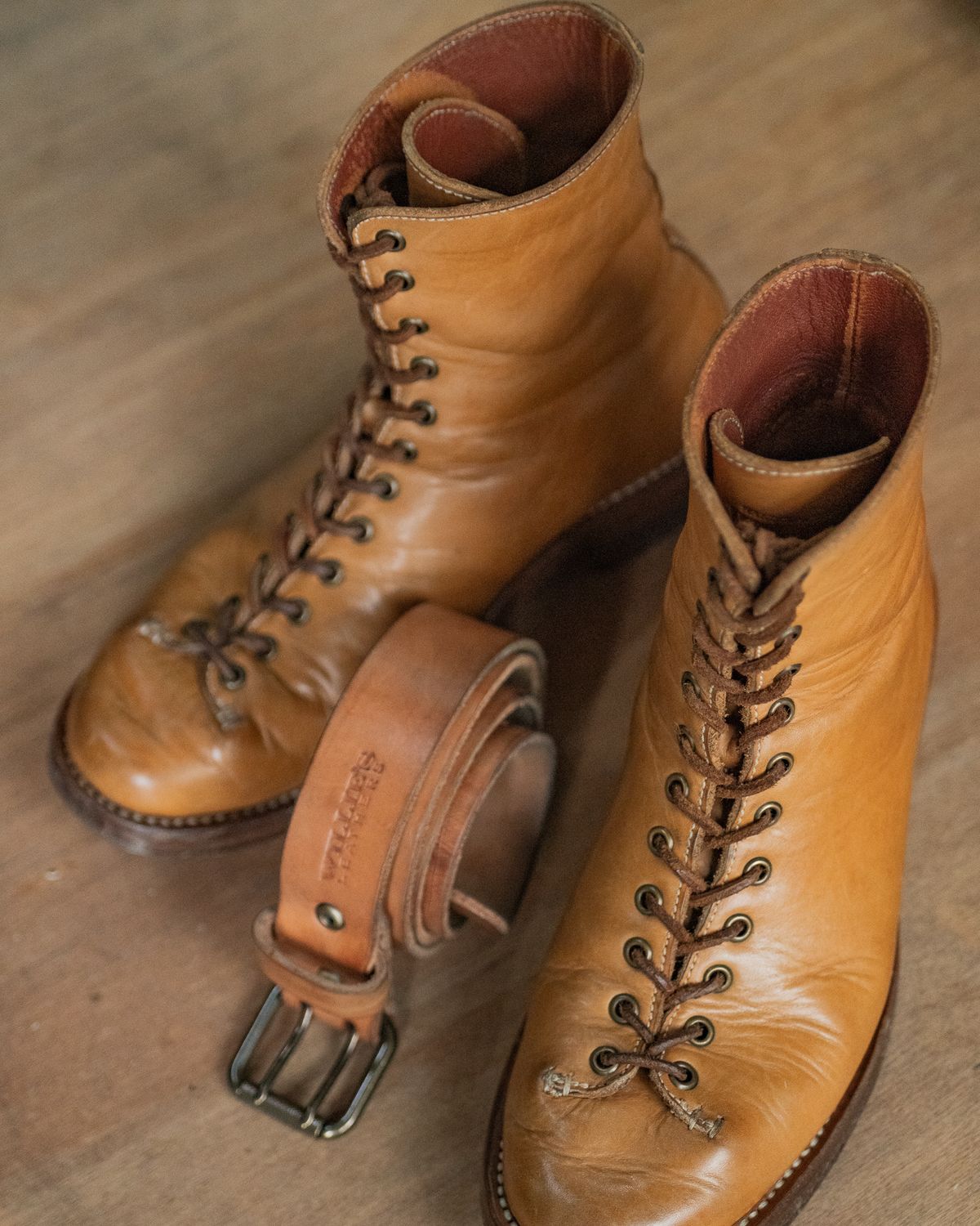 Photo by mjig76 on December 2, 2024 of the Willie's Handmade Boots Monkey Boot in Horween Moc Latigo.