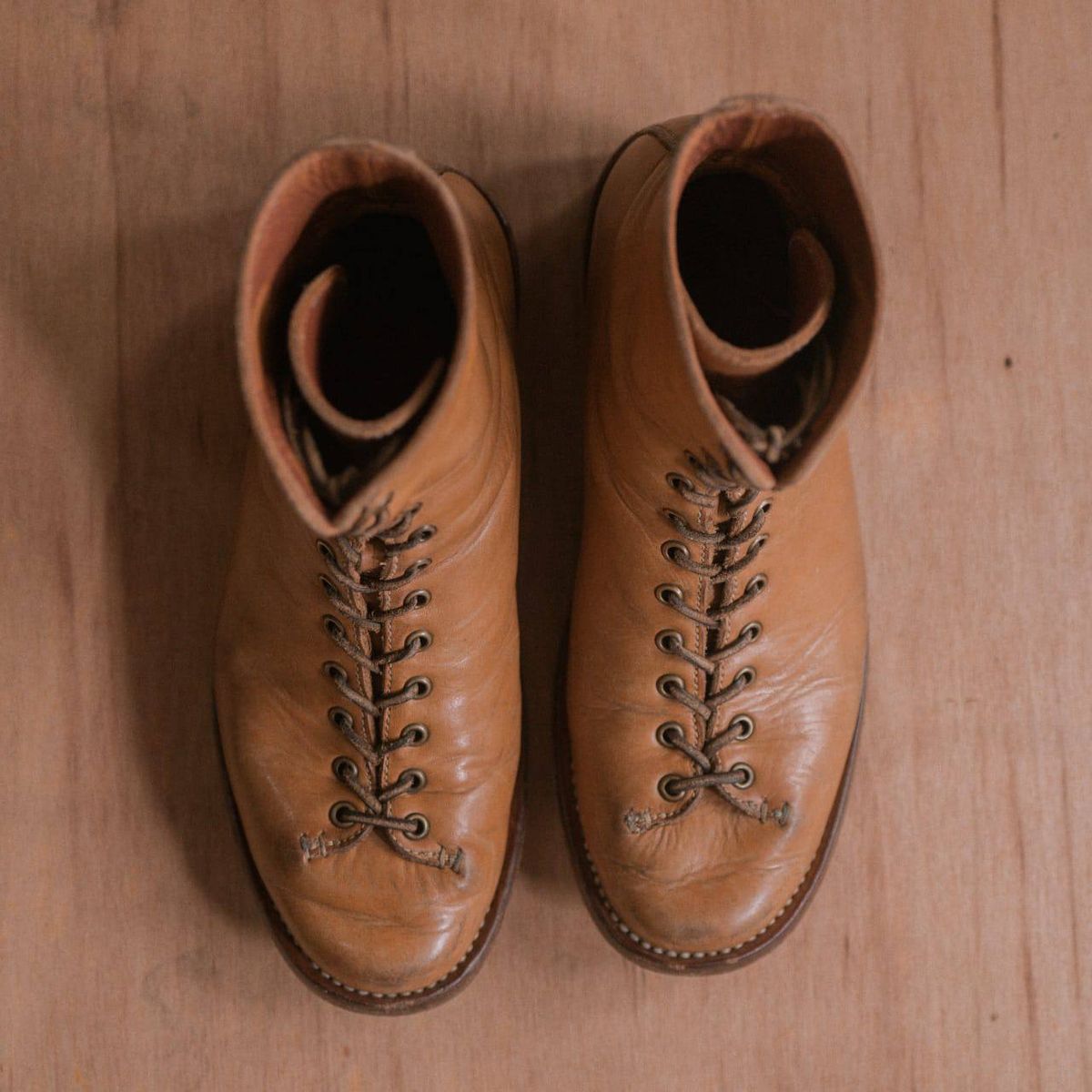 Photo by mjig76 on February 4, 2025 of the Willie's Handmade Boots Monkey Boot in Horween Moc Latigo.