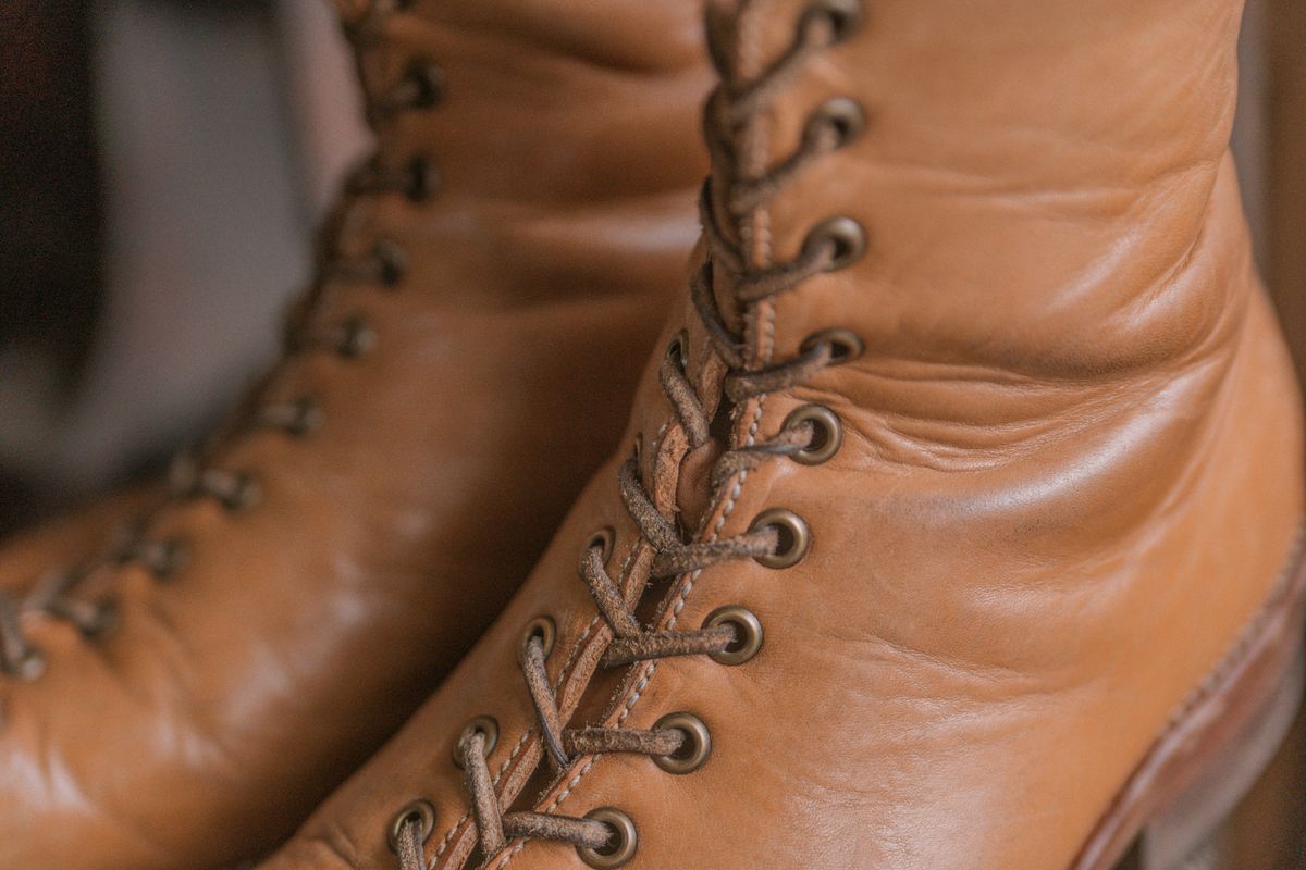 Photo by mjig76 on February 4, 2025 of the Willie's Handmade Boots Monkey Boot in Horween Moc Latigo.