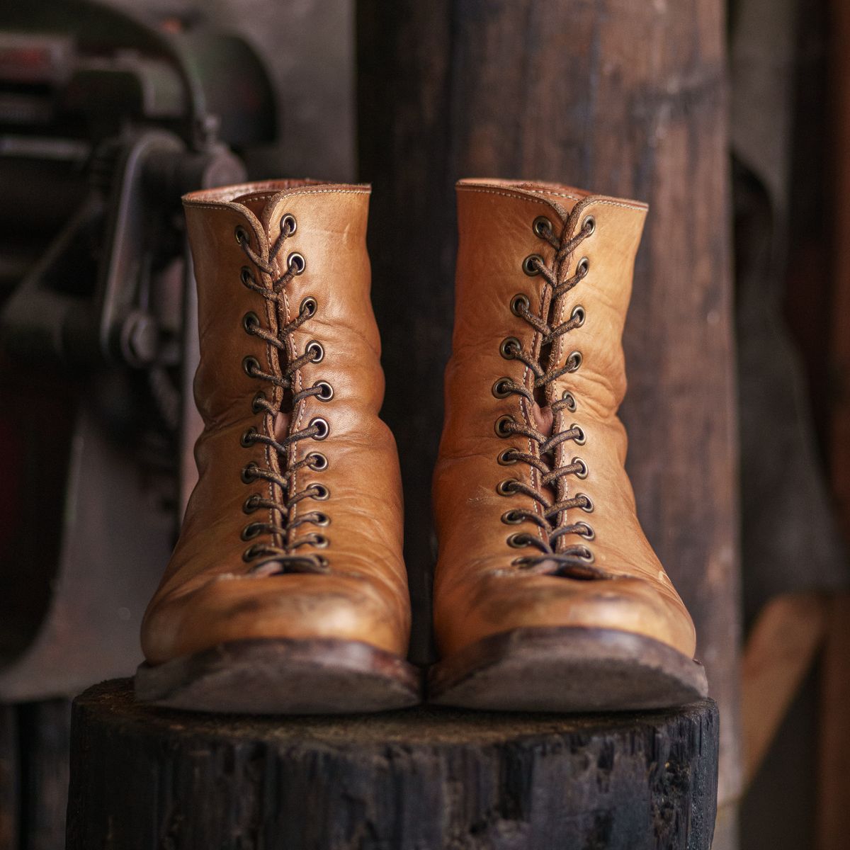 Photo by mjig76 on March 4, 2025 of the Willie's Handmade Boots Monkey Boot in Horween Moc Latigo.