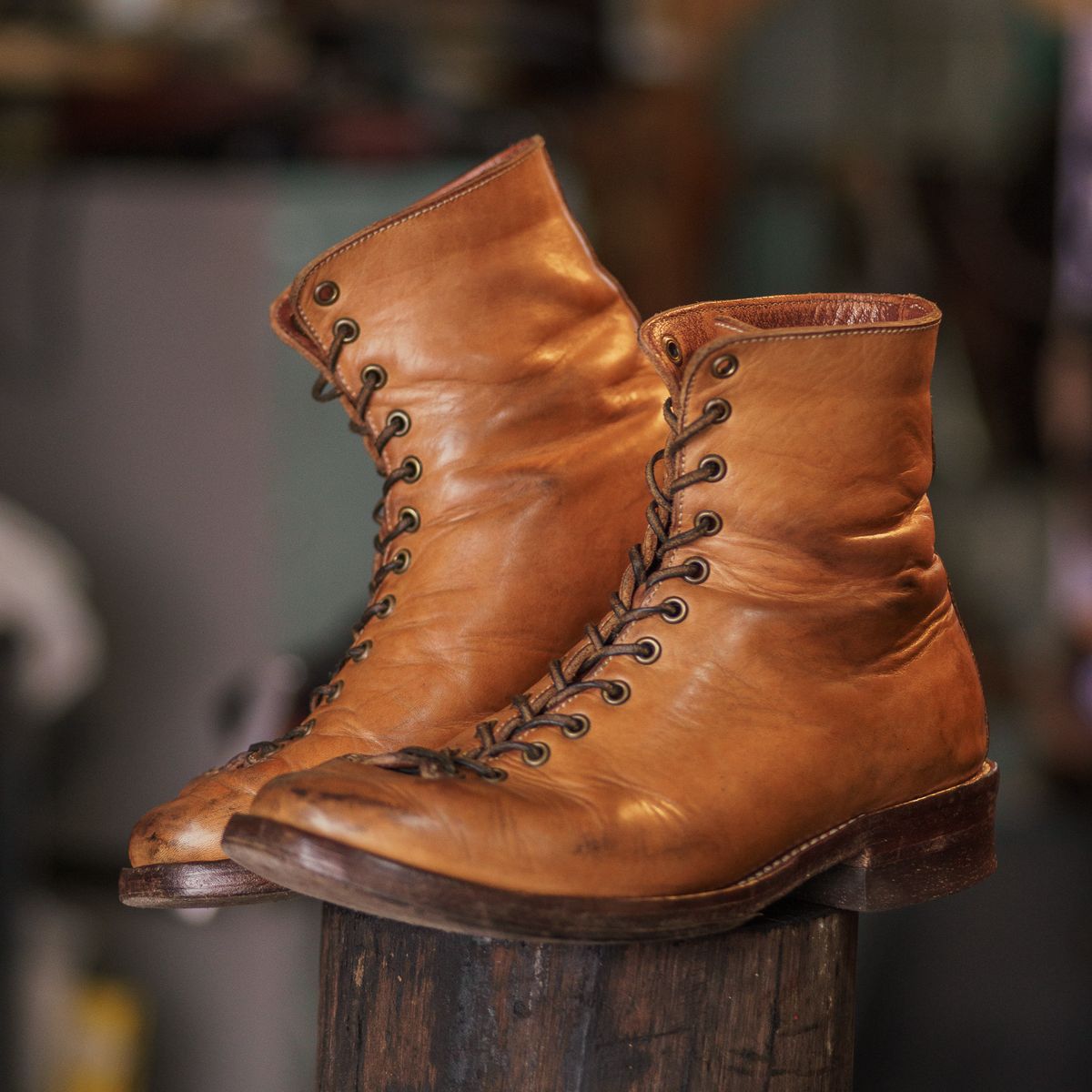 Photo by mjig76 on April 4, 2025 of the Willie's Handmade Boots Monkey Boot in Horween Moc Latigo.