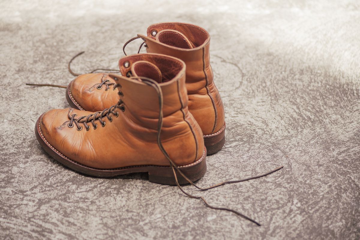 Photo by mjig76 on April 4, 2025 of the Willie's Handmade Boots Monkey Boot in Horween Moc Latigo.