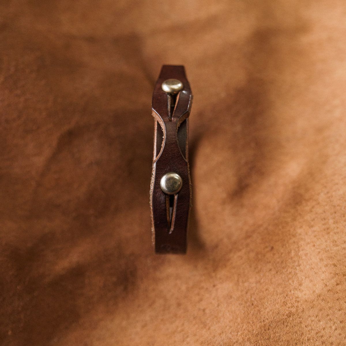 Photo by mjig76 on November 3, 2025 of the Willie's Handmade Boots Amiguito Wrist Cuff in Unknown Natural Veg Tan.