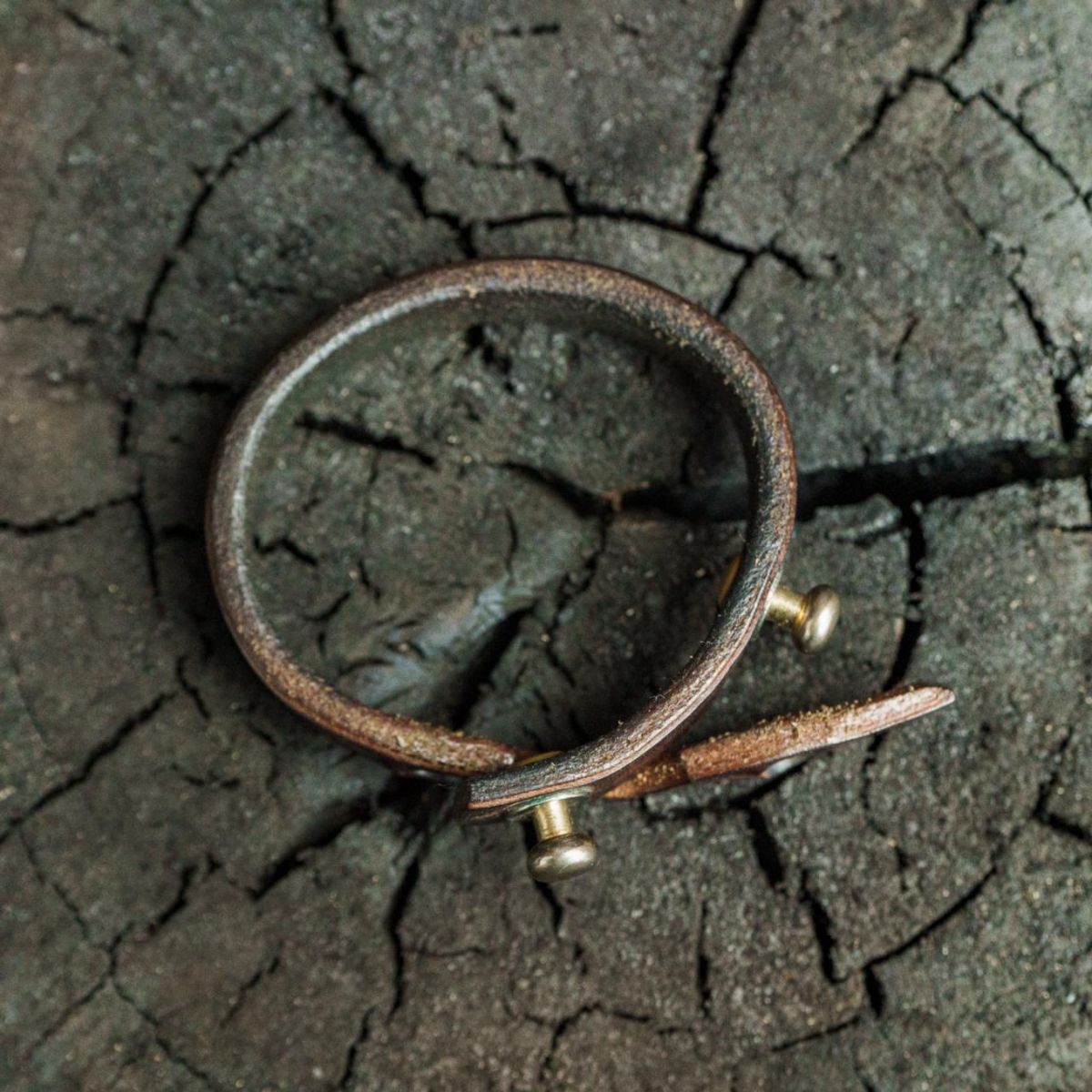 Photo by mjig76 on February 2, 2026 of the Willie's Handmade Boots Amiguito Wrist Cuff in Unknown Natural Veg Tan.