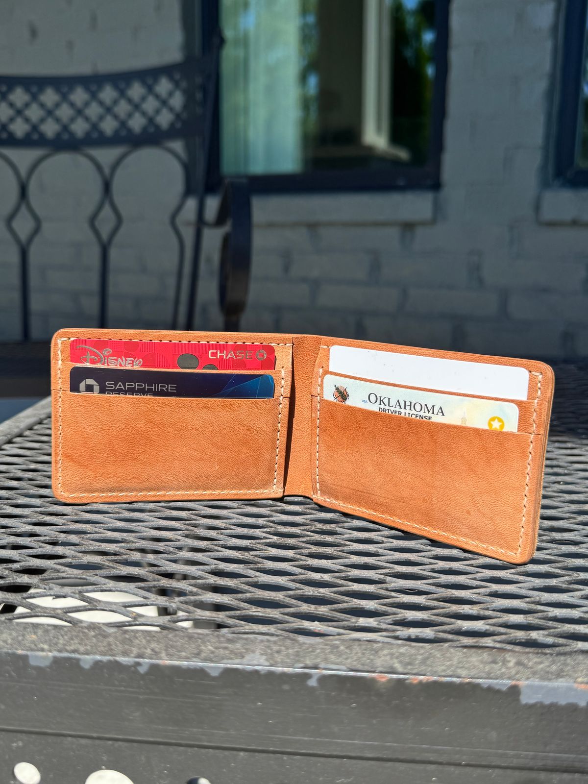 Photo by thatguy92 on October 1, 2025 of the Ashland Leather Mini Fox in Horween Pit Tanned Natural Horsebutt.