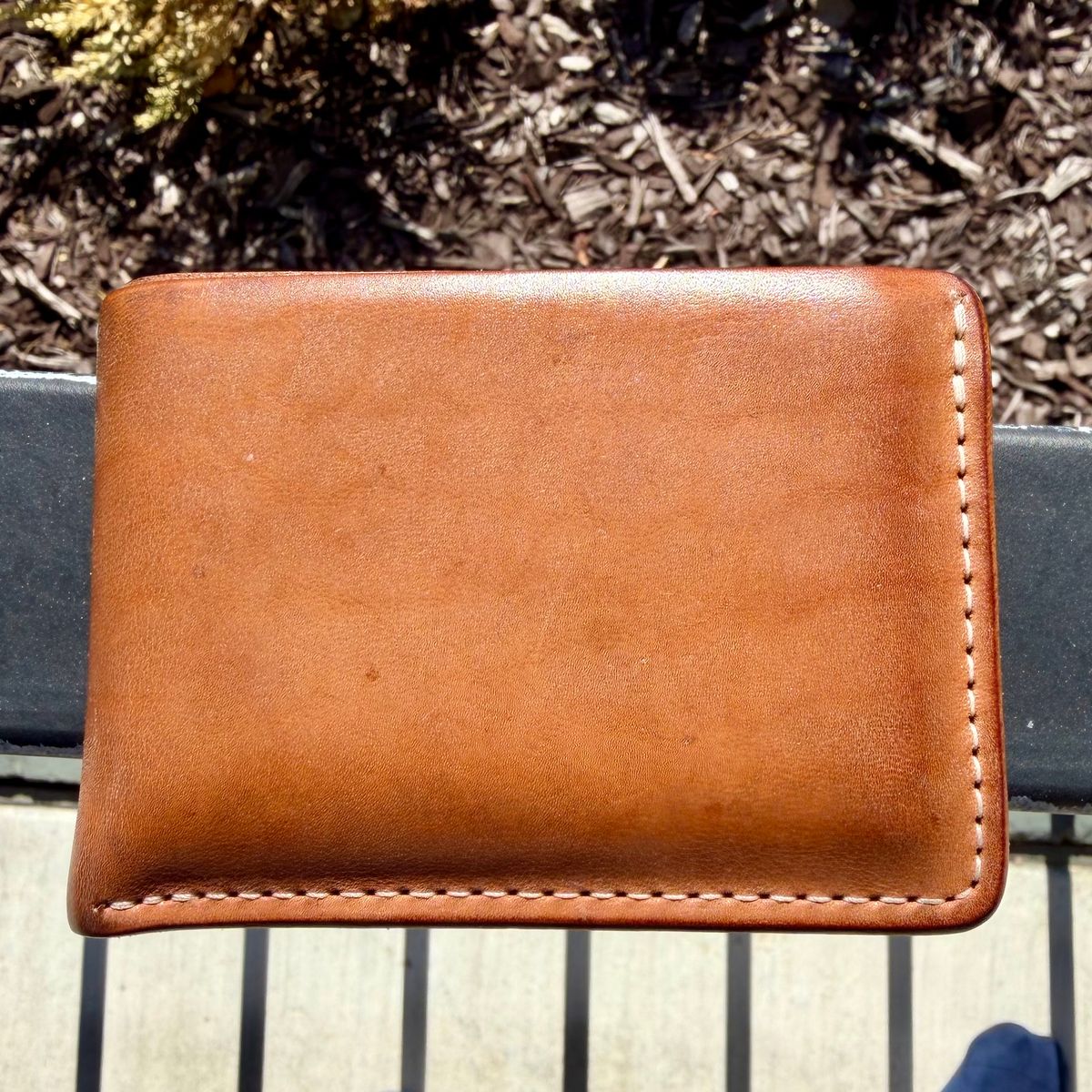 Photo by thatguy92 on February 5, 2026 of the Ashland Leather Mini Fox in Horween Pit Tanned Natural Horsebutt.