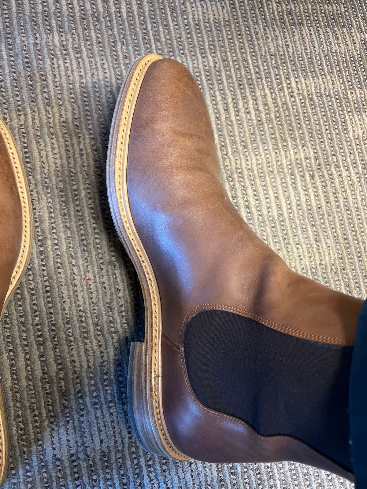 Photo by thatguy92 on May 1, 2023 of the Rider Boot Co. Fritz in Maryam Toscanello Horsebutt.