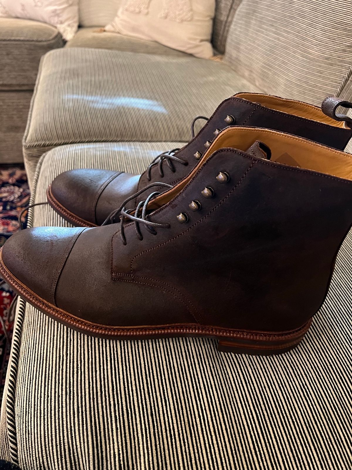 Photo by thatguy92 on April 21, 2023 of the Meermin Jumper Boot in Unlisted Leather.