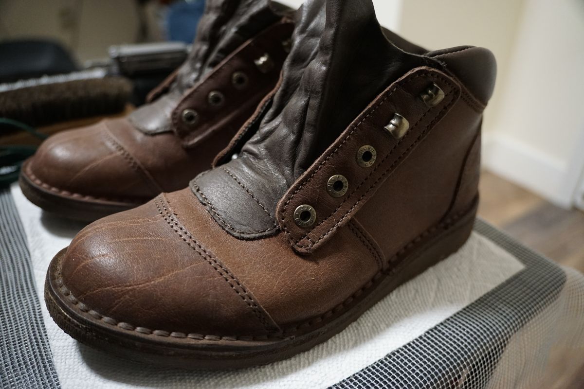Photo by Noggin on October 31, 2023 of the Jim Green African Ranger in African Buffalo Skin.