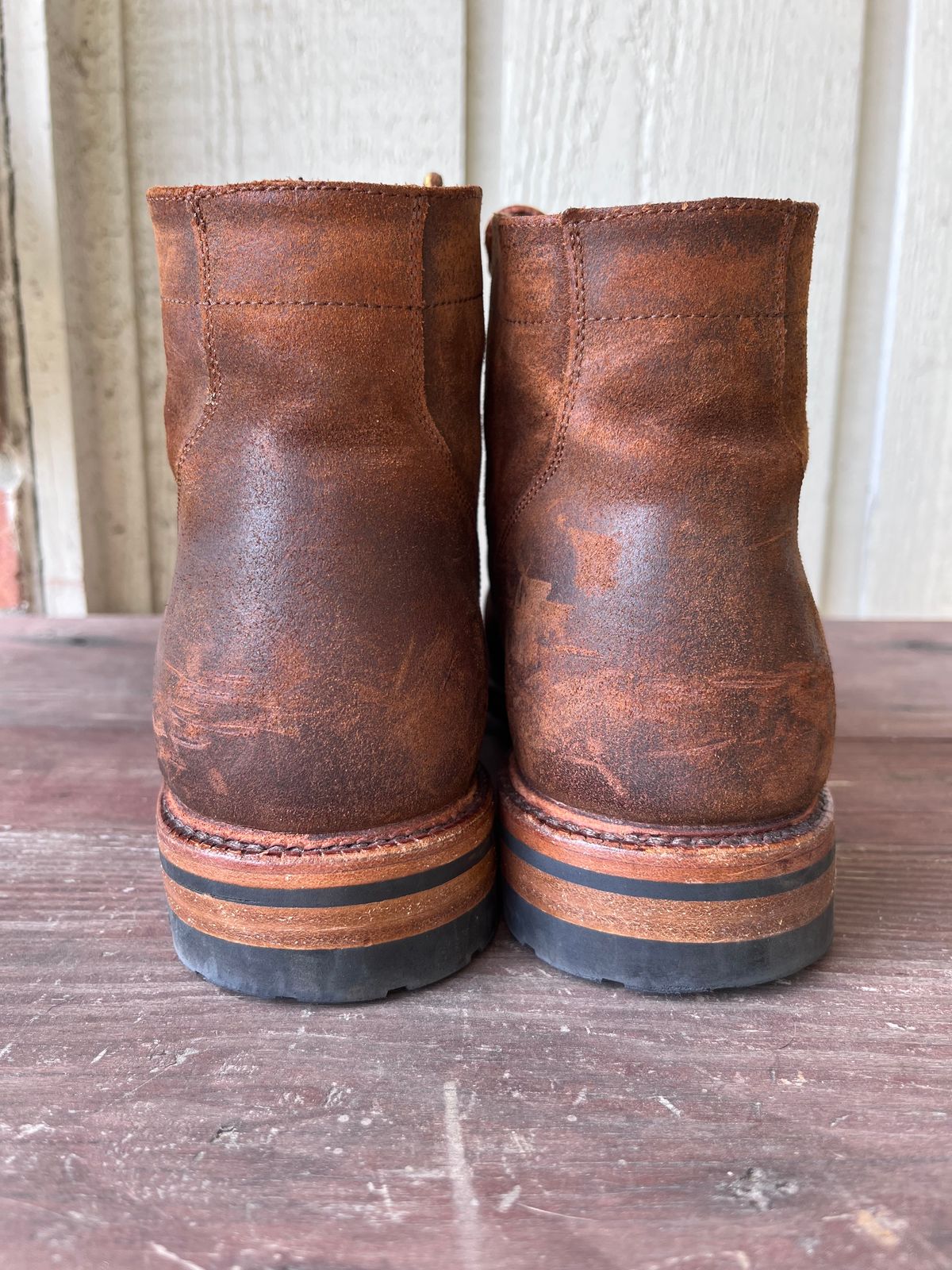 Photo by Alexanderp1 on November 5, 2023 of the Parkhurst The Allen in Rust Waxy.