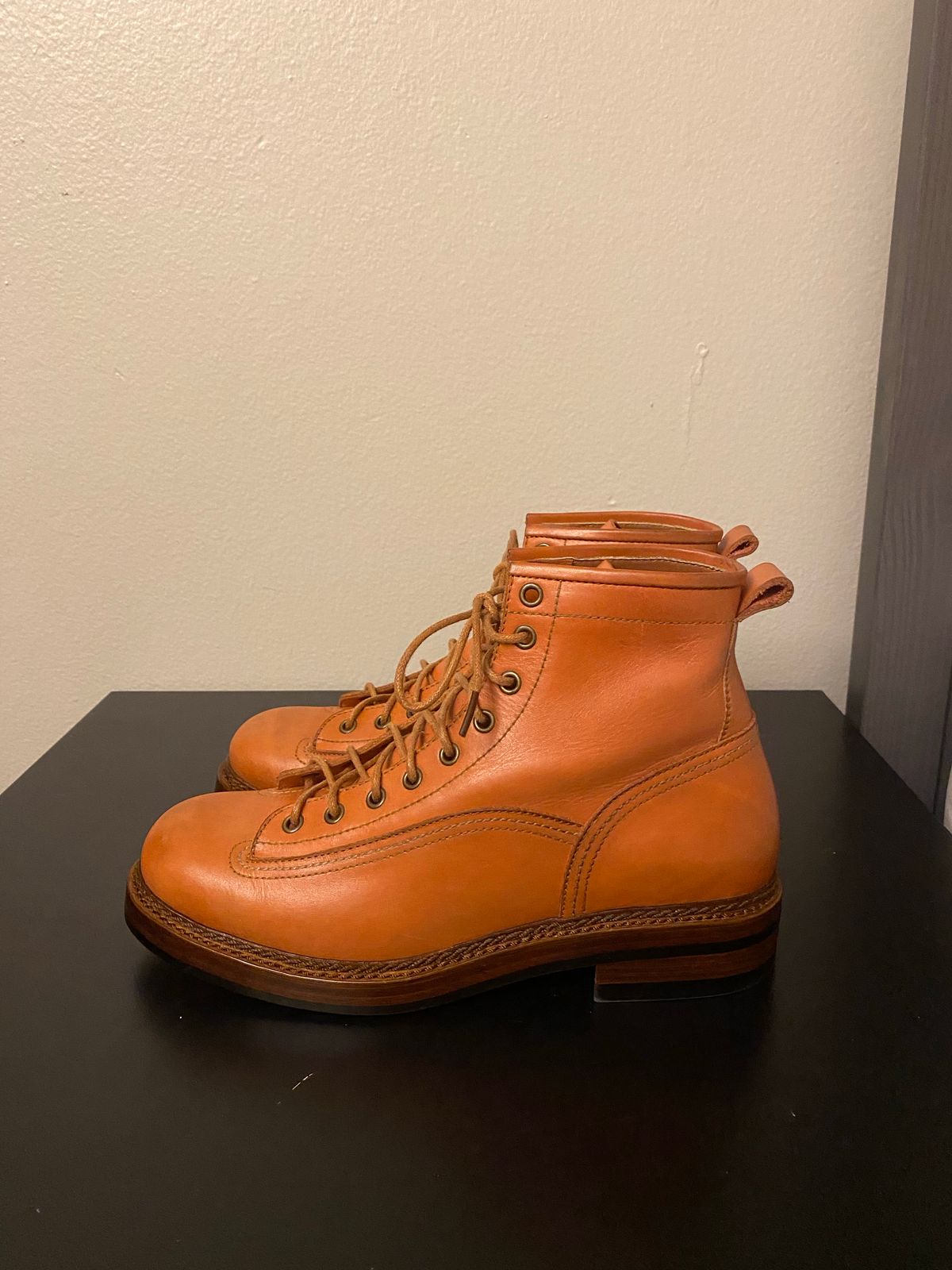 Photo by kailerpetersen on October 1, 2022 of the Junkard LTT1719 in Terracota Veg Tan.