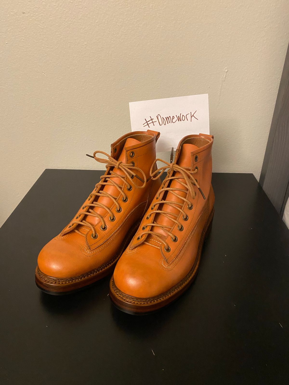 Photo by kailerpetersen on October 1, 2022 of the Junkard LTT1719 in Terracota Veg Tan.