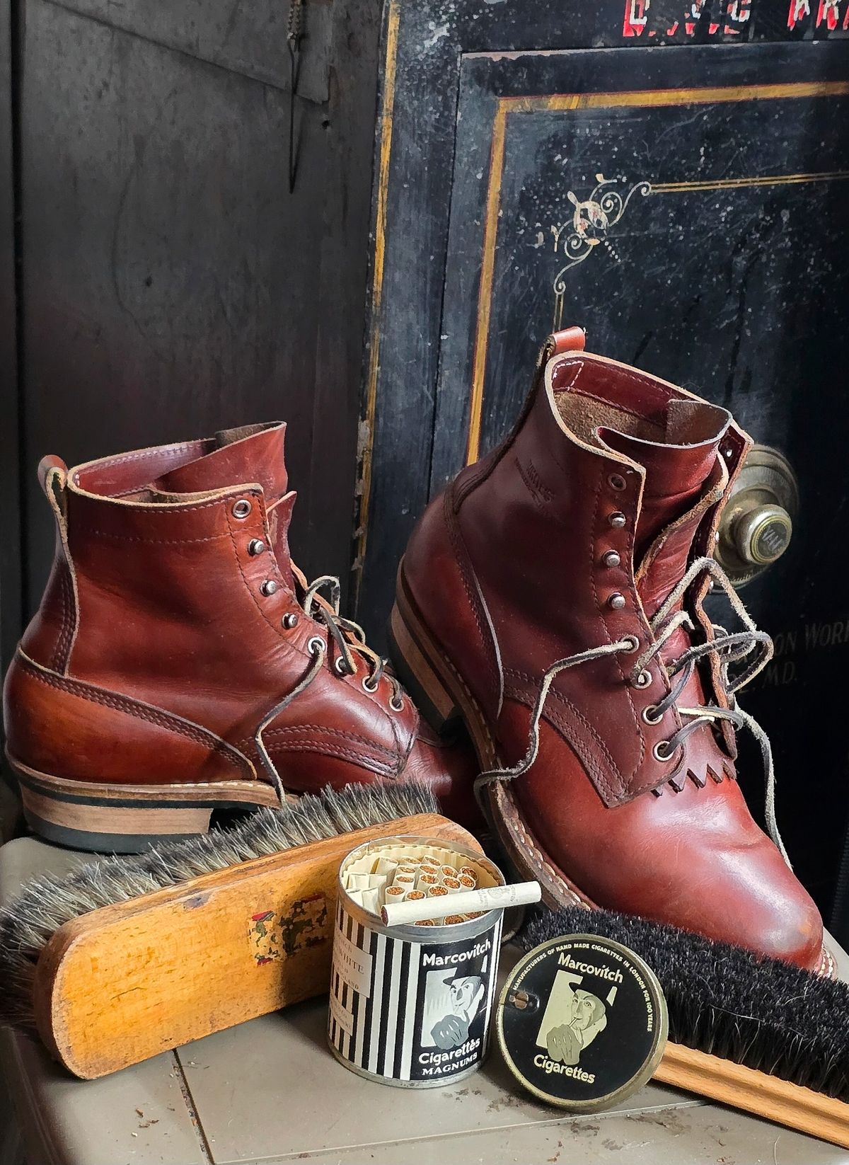 Photo by yorkpahomes on October 27, 2025 of the White's Bounty Hunter in Wickett & Craig Tan Oiled Latigo.