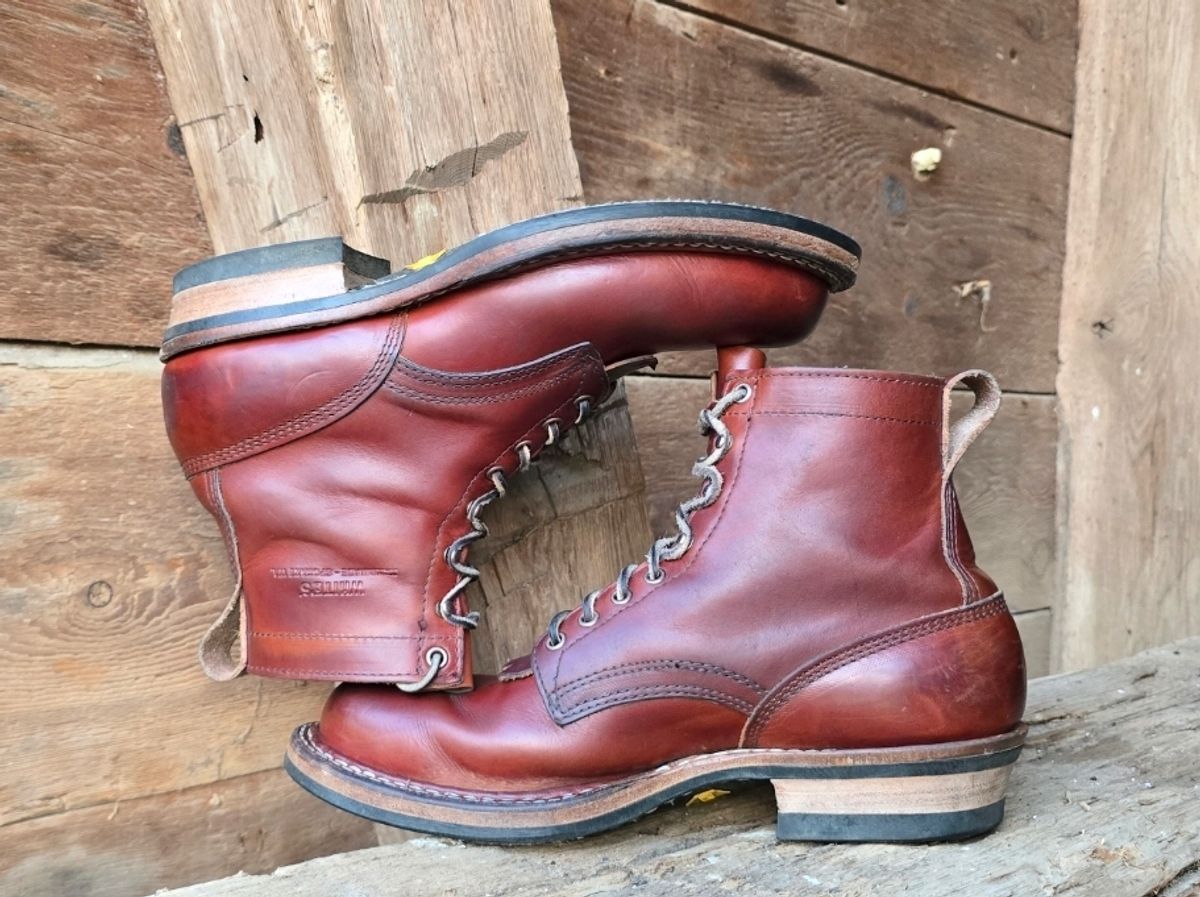 Photo by yorkpahomes on November 4, 2025 of the White's Bounty Hunter in Wickett & Craig Tan Oiled Latigo.