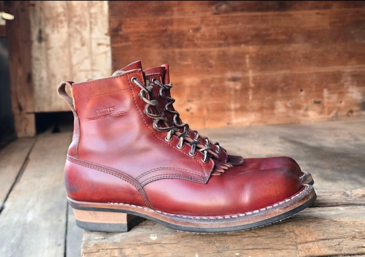 Photo by yorkpahomes on November 4, 2025 of the White's Bounty Hunter in Wickett & Craig Tan Oiled Latigo.