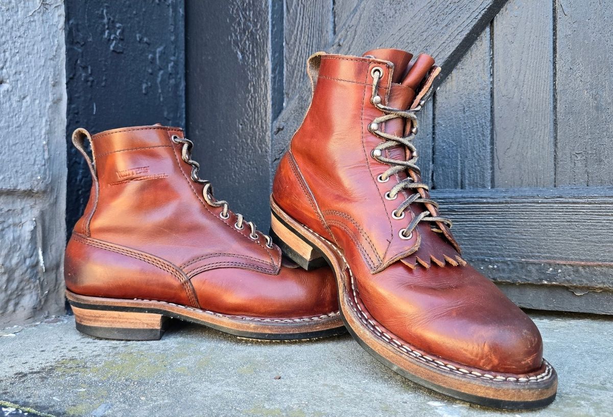 Photo by yorkpahomes on December 3, 2025 of the White's Bounty Hunter in Wickett & Craig Tan Oiled Latigo.