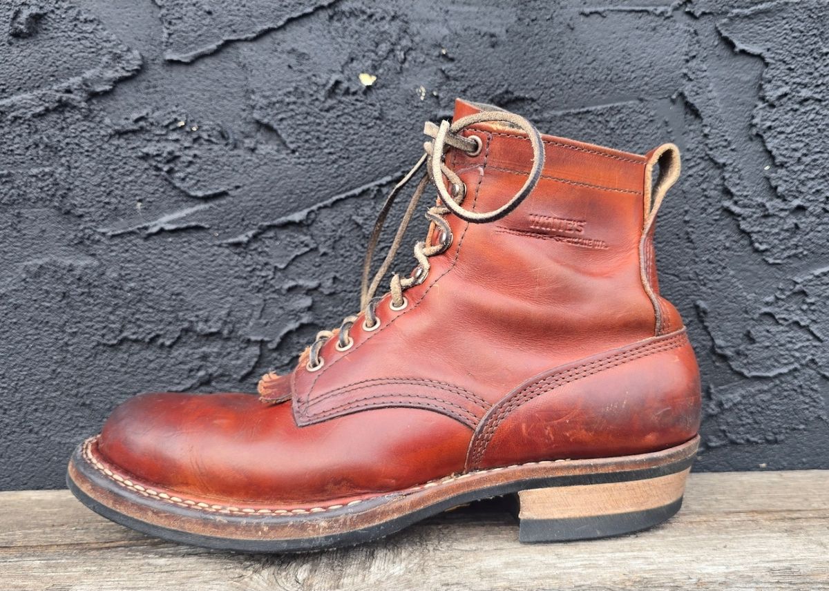 Photo by yorkpahomes on January 3, 2026 of the White's Bounty Hunter in Wickett & Craig Tan Oiled Latigo.