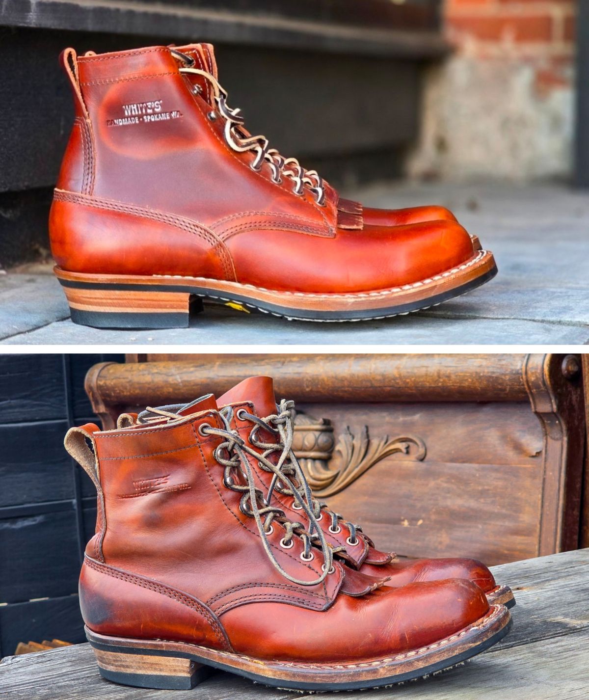 Photo by yorkpahomes on January 4, 2026 of the White's Bounty Hunter in Wickett & Craig Tan Oiled Latigo.