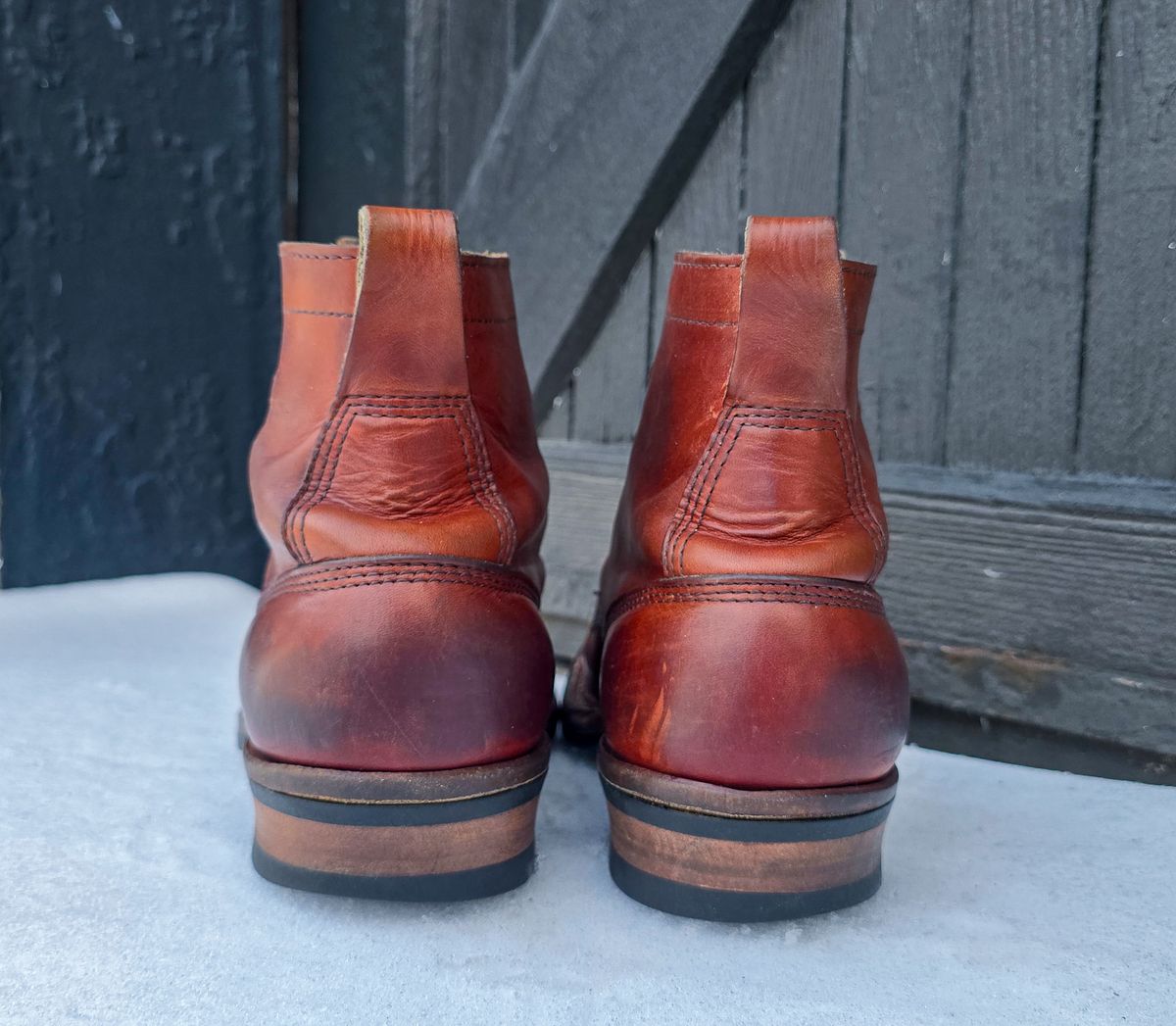 Photo by yorkpahomes on February 3, 2026 of the White's Bounty Hunter in Wickett & Craig Tan Oiled Latigo.